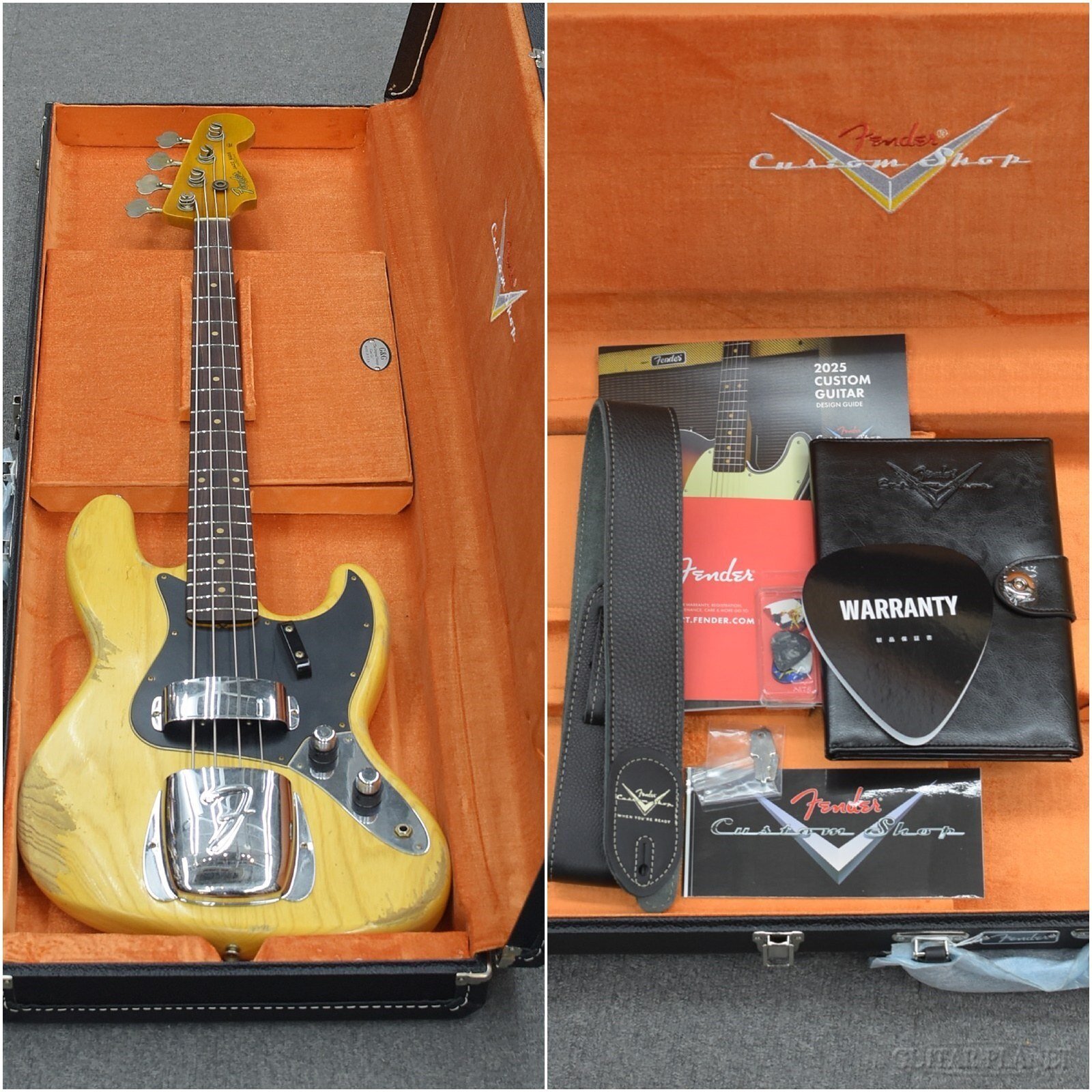 Fender Custom Shop “1961 Jazz Bass Heavy Relic Josefina Fender Custom Shop “1961 Jazz Bass Heavy Relic Josefina