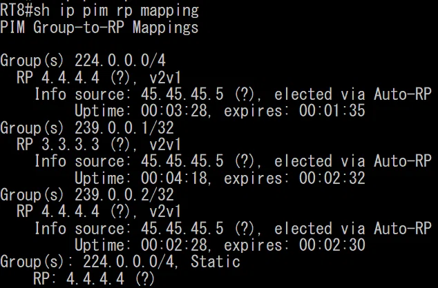 Static Multicast Rp Config Brocade CCIE EI Multicast 1.6.c.ii Static RP, BSR, Auto-RP|ぼぶ