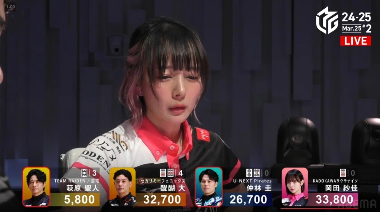 Mリーグ史に残るオーラスの攻防｜沖中祐也・zeRo
