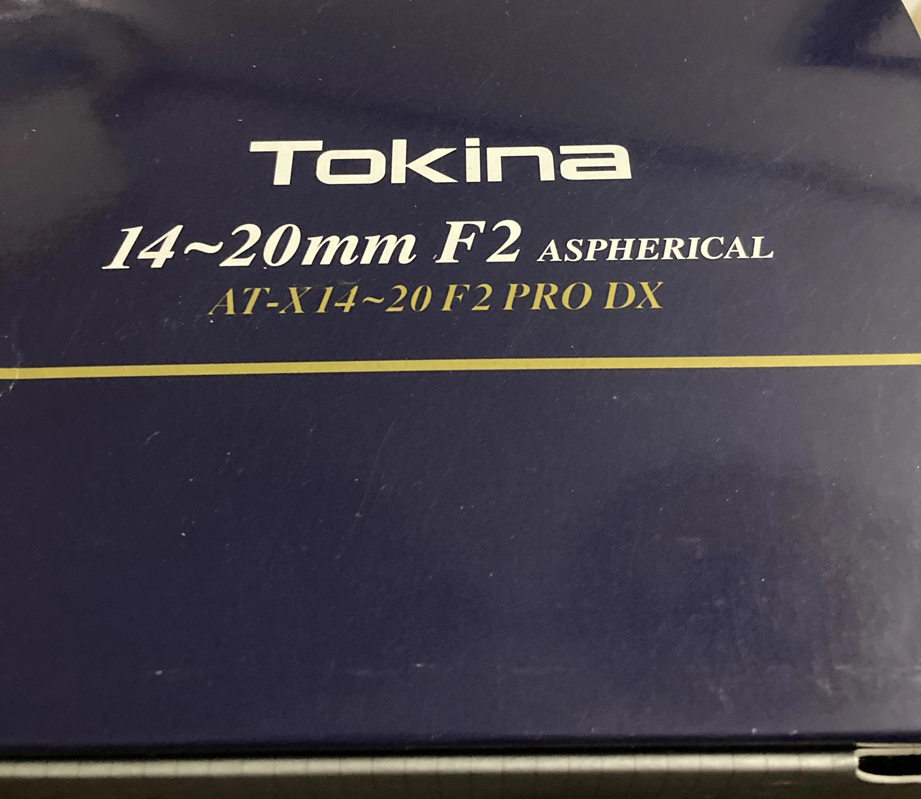 Tokinaのレンズ買いました！｜Shinya's Studio