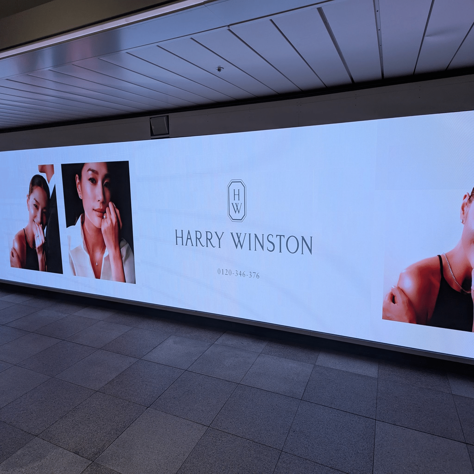 今日のOOH】ハリーウィンストンの広告 | 2025/3/31｜加藤誠也 広告巡礼