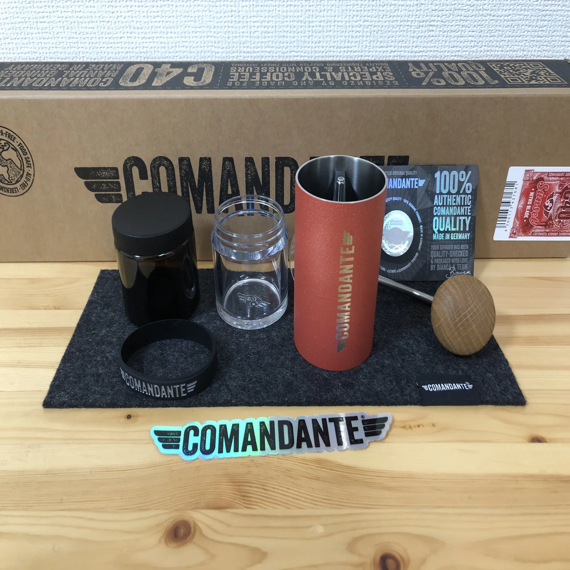 COMANDANTE C40 MK4｜“高級ミルの本領”を実感した挽き心地と粒度精度 
