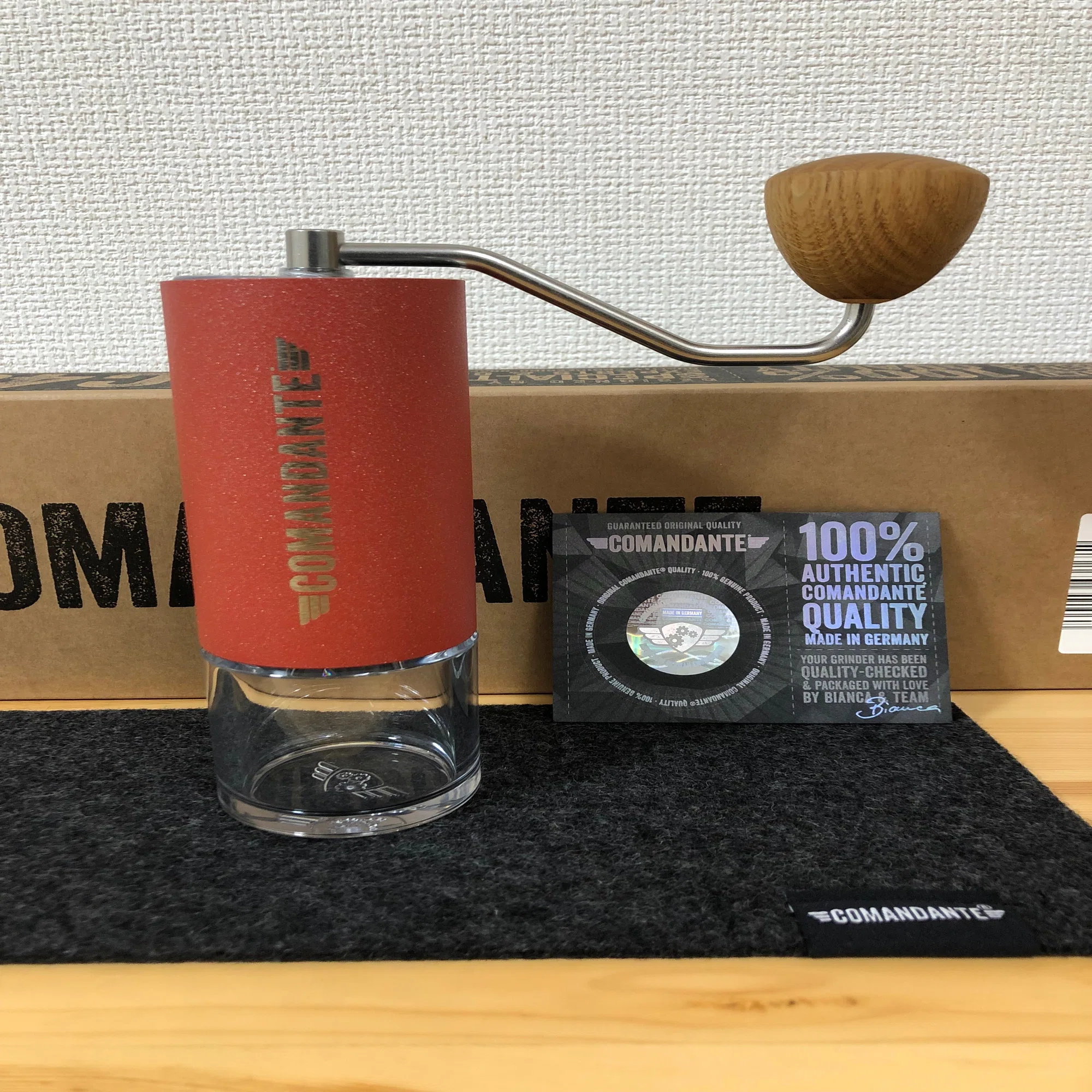 COMANDANTE C40 MK4｜“高級ミルの本領”を実感した挽き心地と粒度精度 