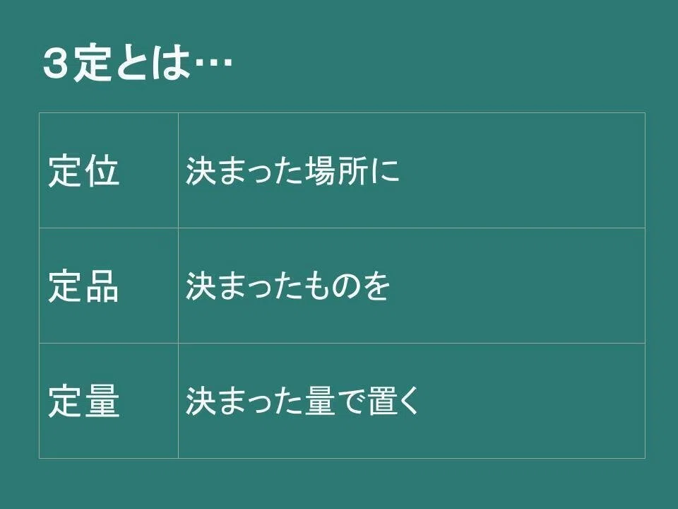 🏫【在庫管理基礎】在庫管理の礎, 2S(整理・整頓)3定(定位・定品・定量)で、環境を整えよう!【後編】|在庫管理の学校