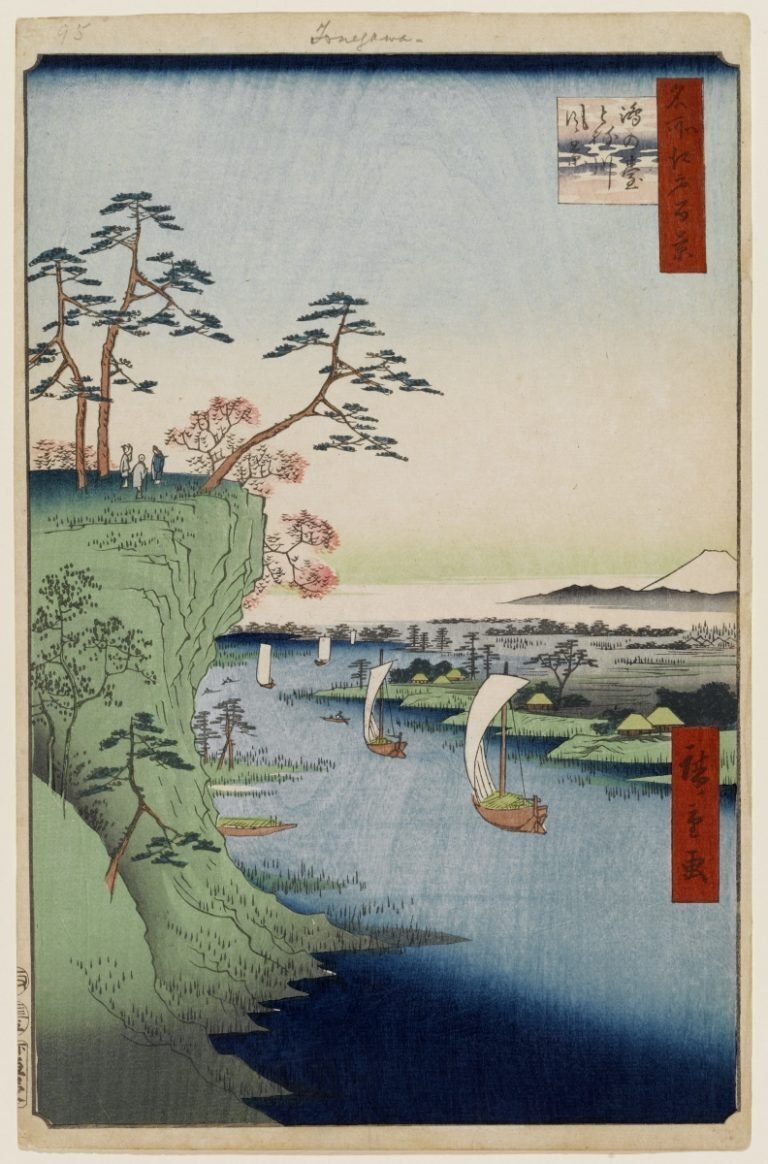 里見雲嶺　『糸桜』共箱 広島 西山芳園師事 四条派 掛軸23101708 里見雲嶺 『糸桜』共箱 広島 西山芳園師事 四条派 掛軸23101708