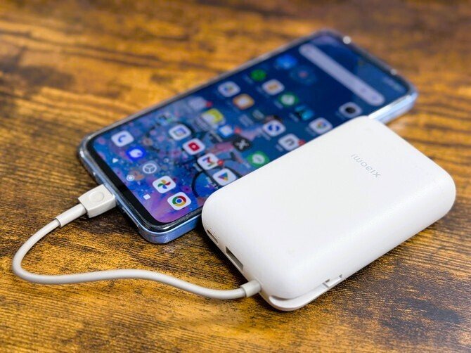 双方向急速充電可能な「Xiaomi 22.5W 10000mAh モバイル