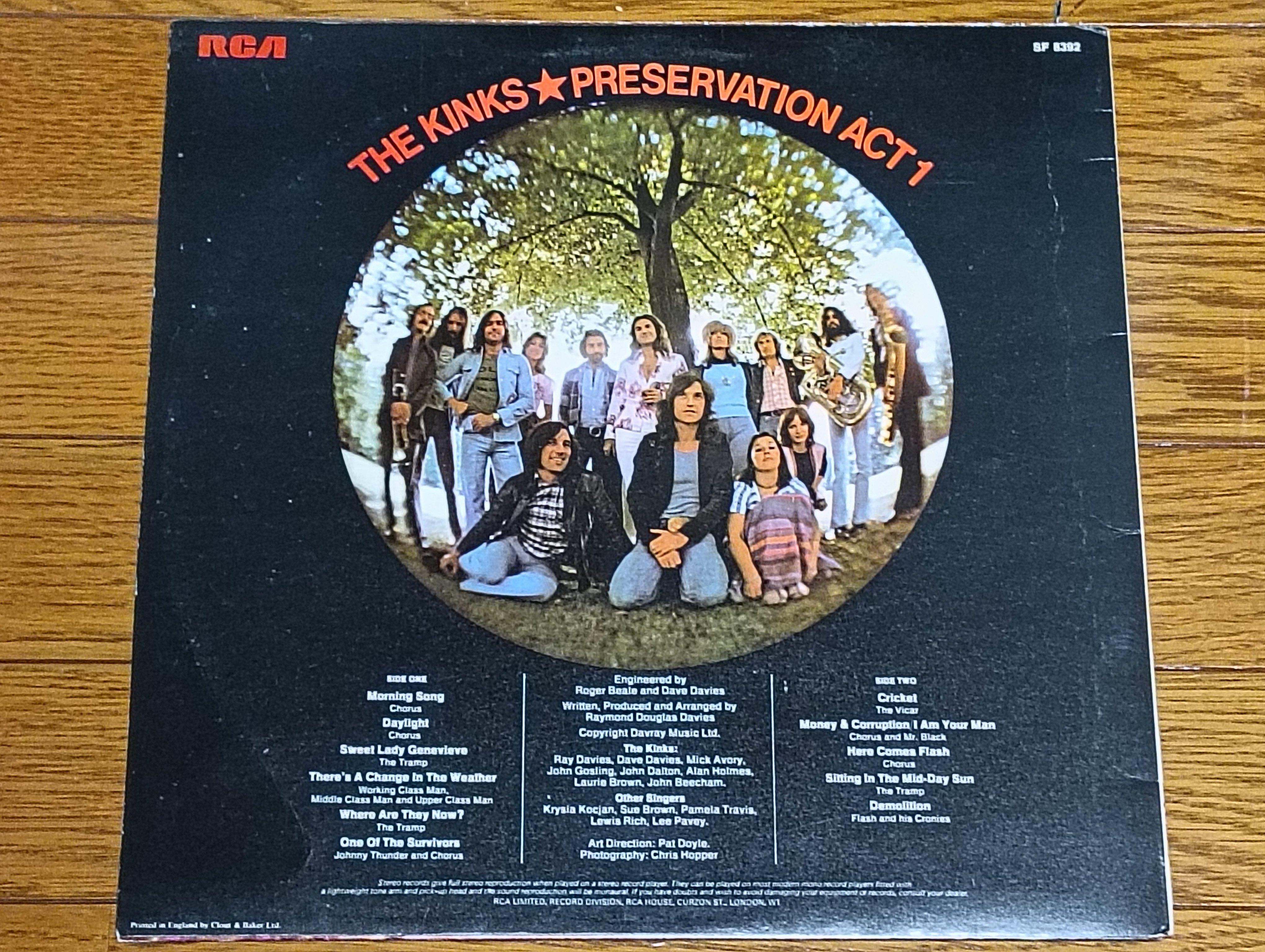 Preservation: Act 1】(1973) The Kinks レイ・デイヴィスが描く長編