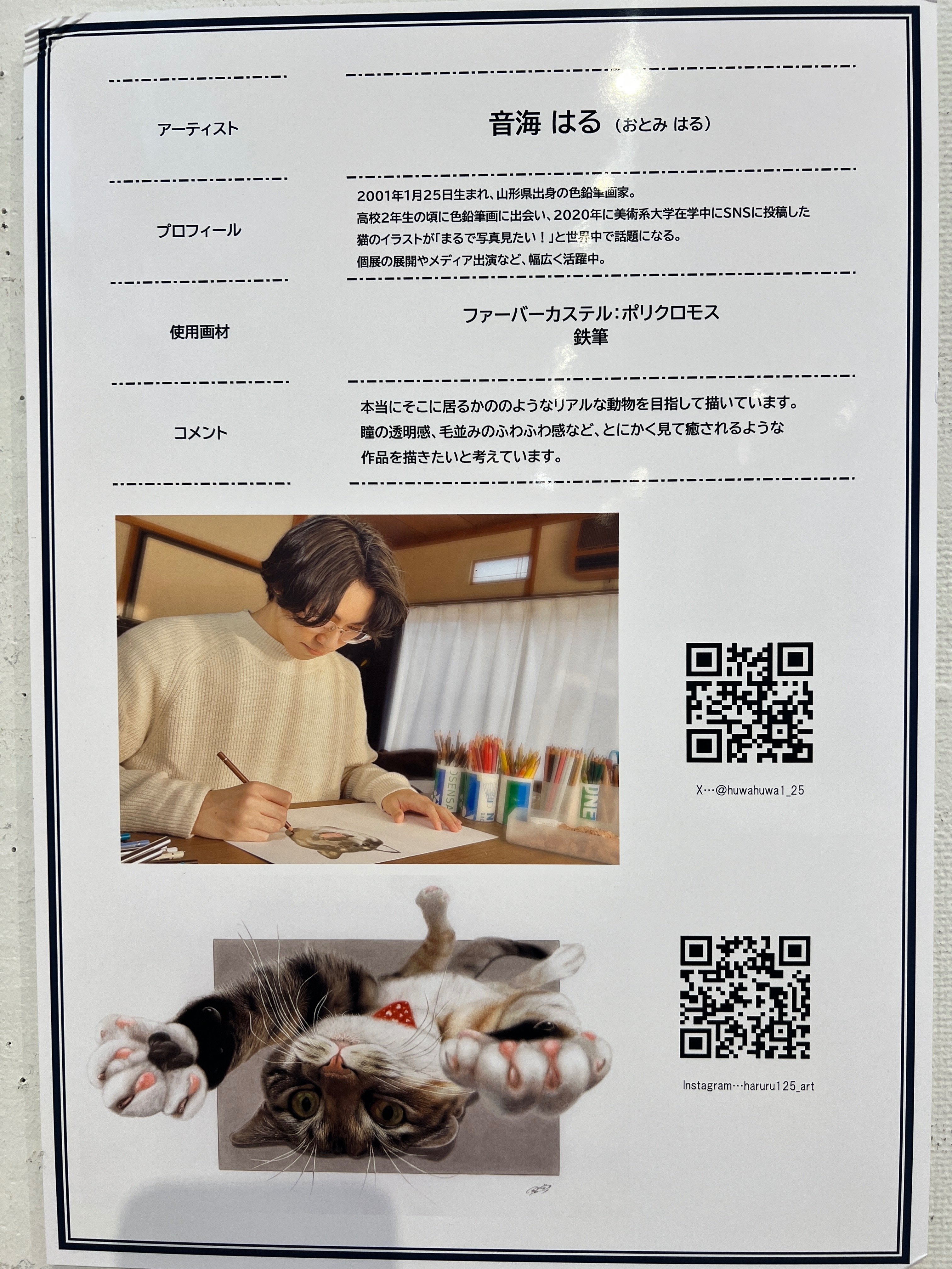 安部祐一朗・音海はる・慧人 色鉛筆画家3人展（丸善4Fギャラリー