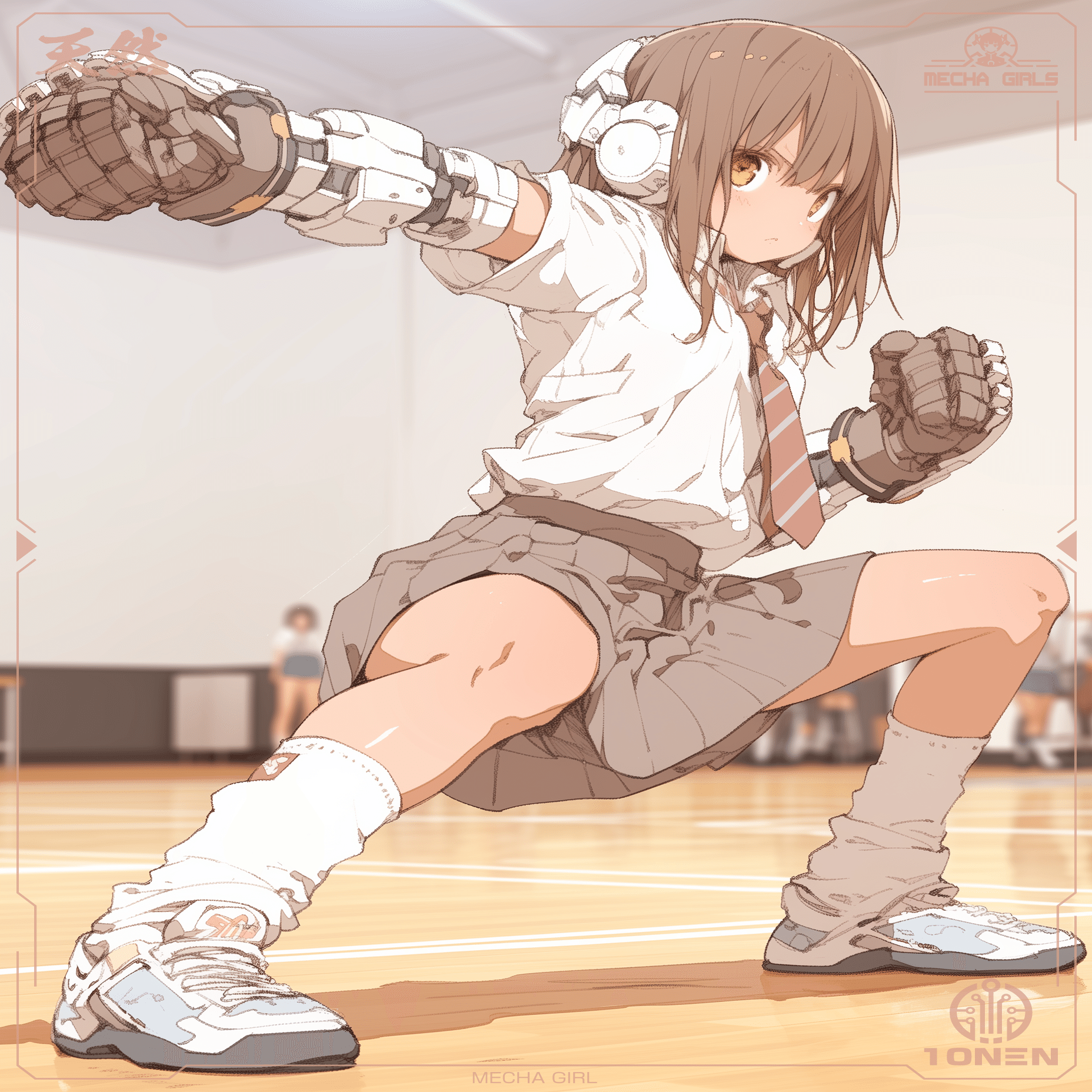 イラスト原画　「の娘」III 2025年3月17日のイラスト｜てんねん｜AIイラストクリエイター