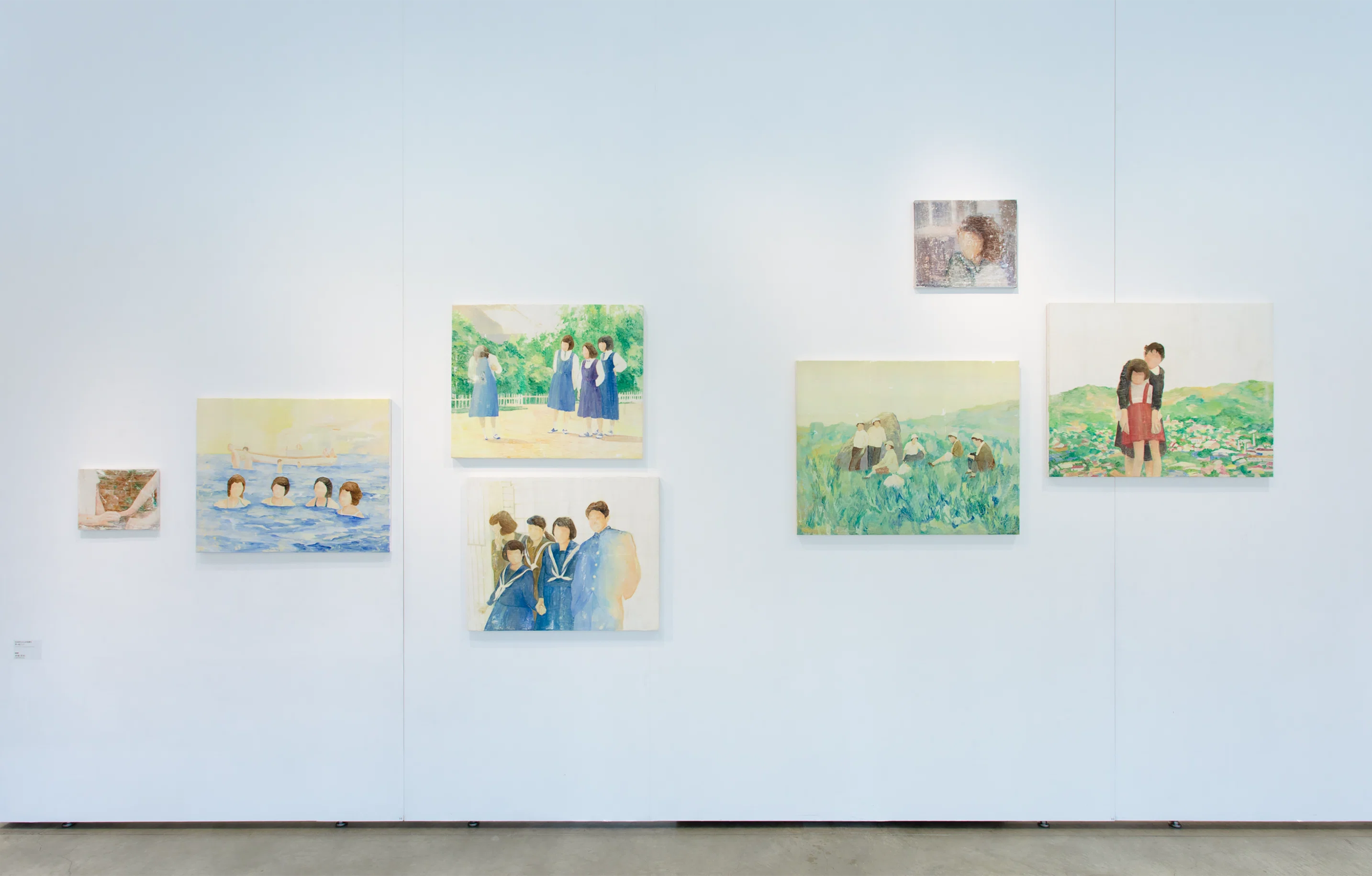 母のキャンバス絵（卒業制作） 佐賀大学卒業制作展を終えて｜かわつかさな