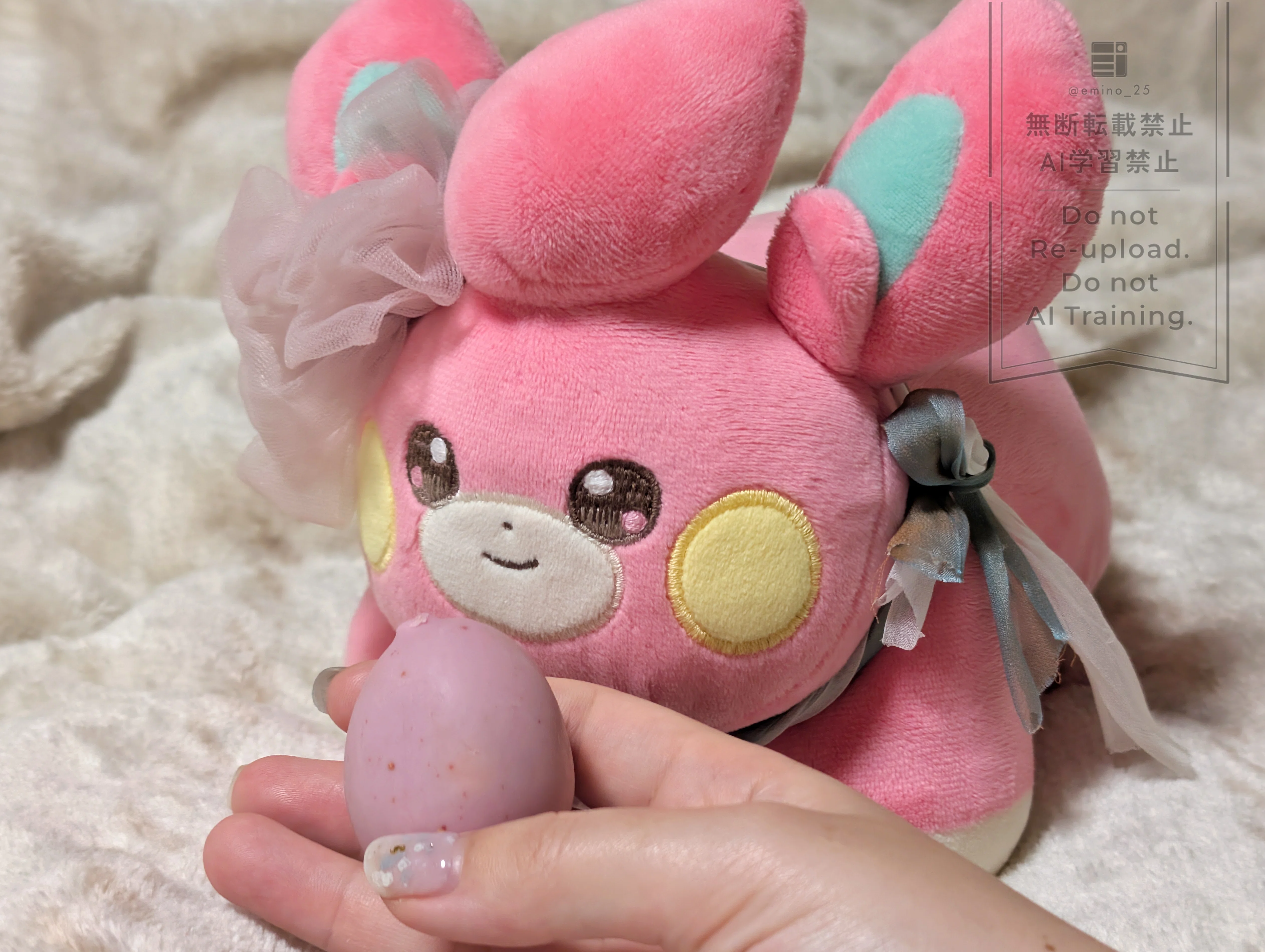 ぬいもの経験値ほぼゼロから色違いパモを作るまで(参考動画など)｜弍瑚