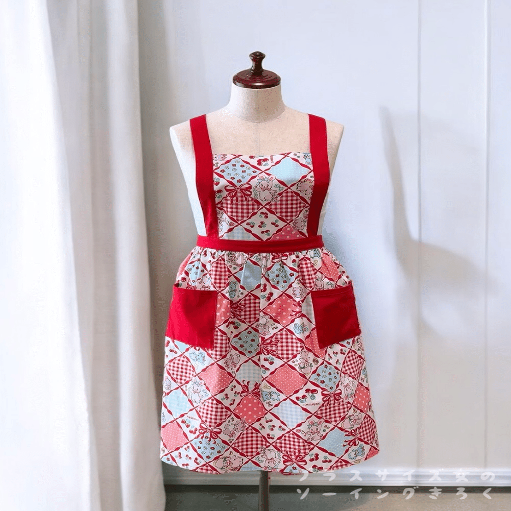 Swimmer エプロン｜プラスサイズ女のハンドメイド記録