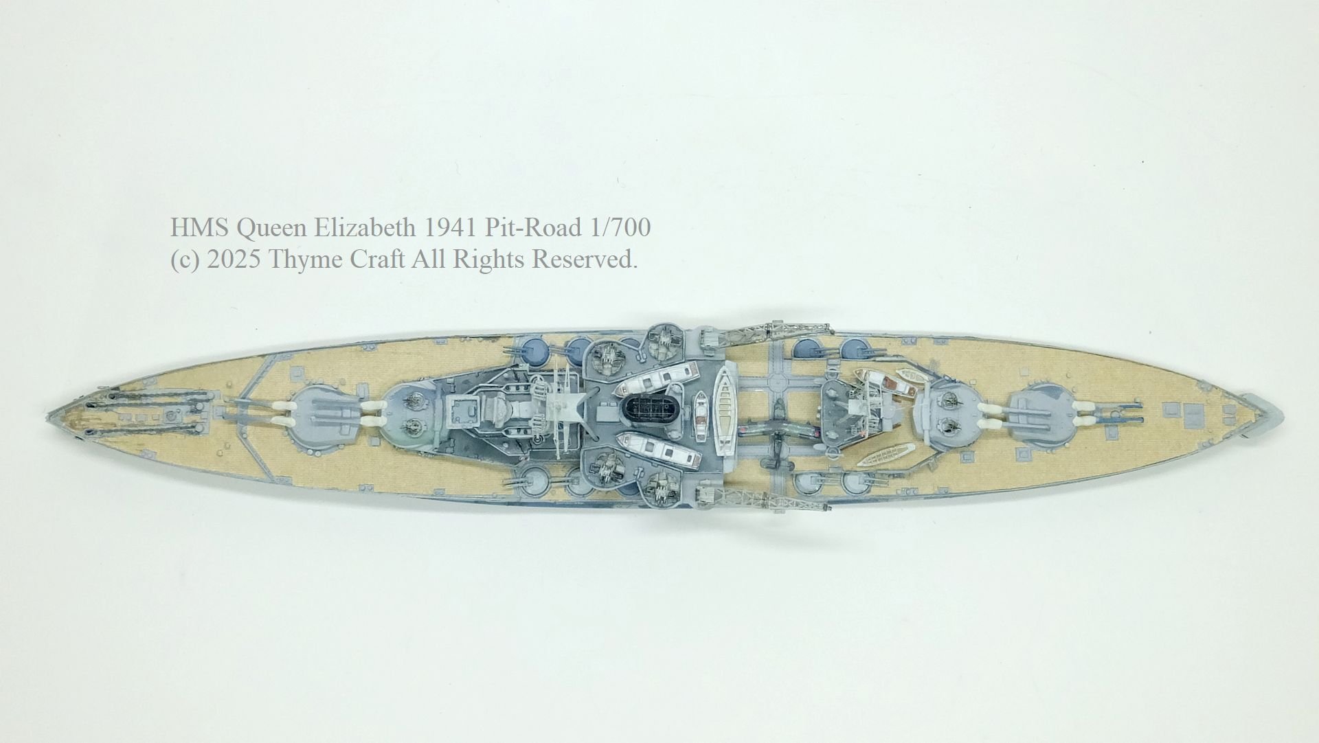 H.M.S. Queen Elizabeth 1941 英国海軍クイーン・エリザベス H.M.S. Queen Elizabeth 1941 英国海軍クイーン・エリザベス
