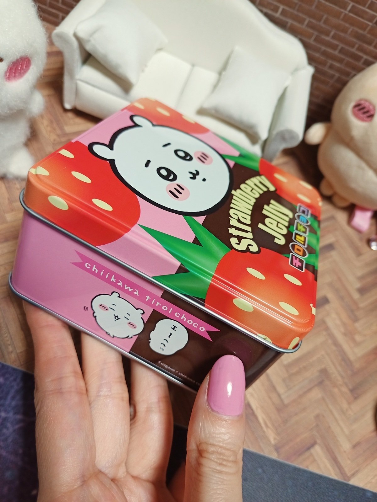 ちいかわチロルチョコ缶をゲット！持つべきものは親切な同僚【オタ活