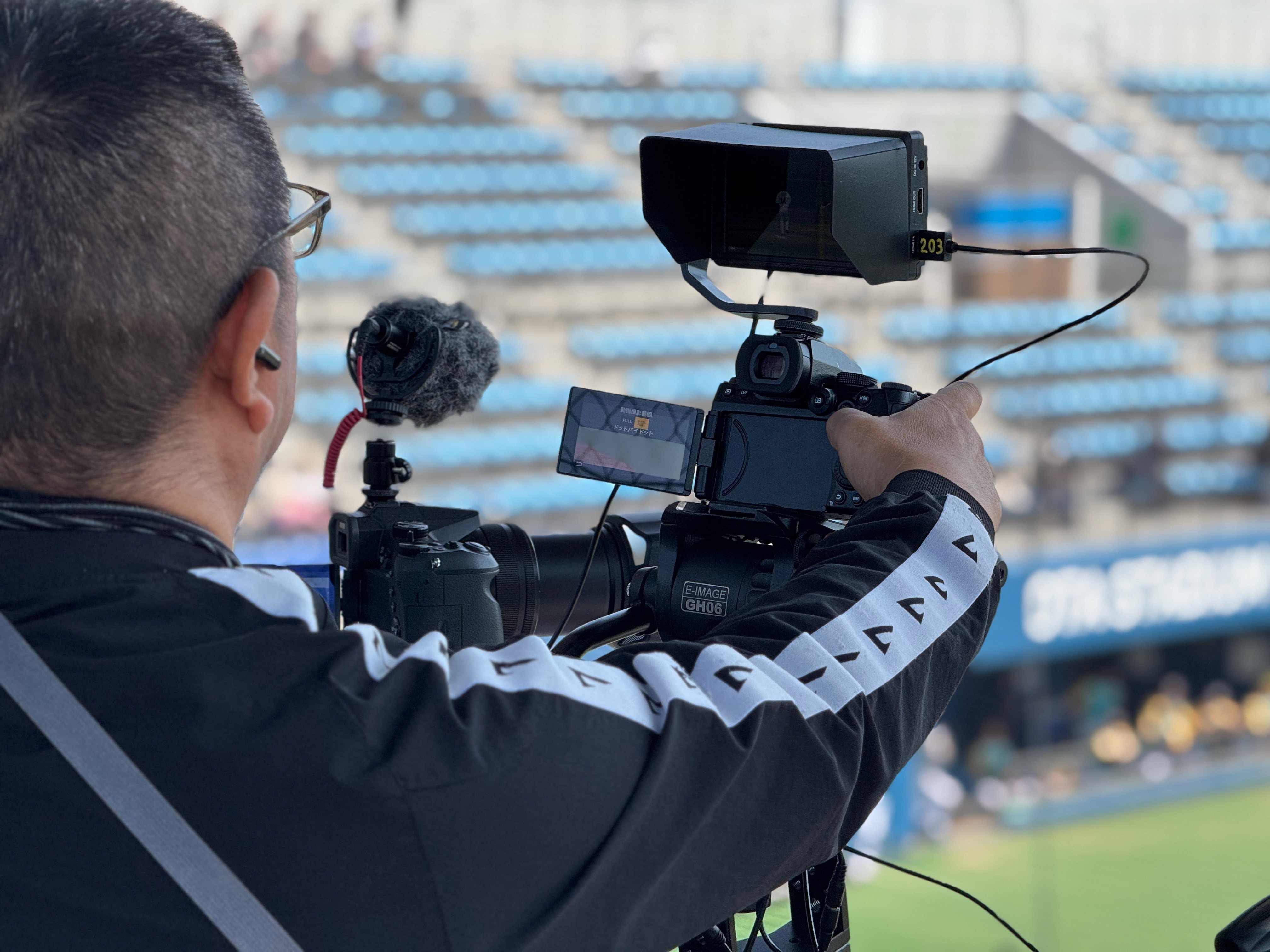 山崎さんのワンオペ野球配信 見学レポート ｜松井 隆幸@ライブ配信が