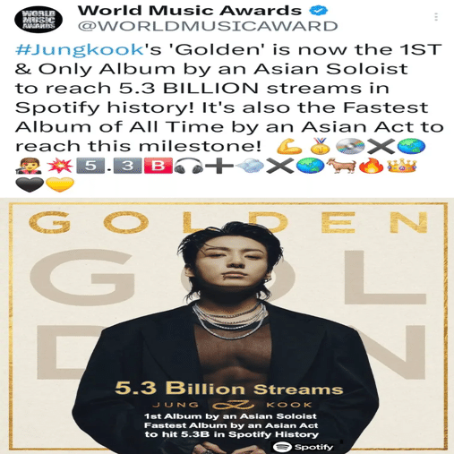 BTSジョングク】世界初の道を切り拓いたソロアルバム『GOLDEN』が築い