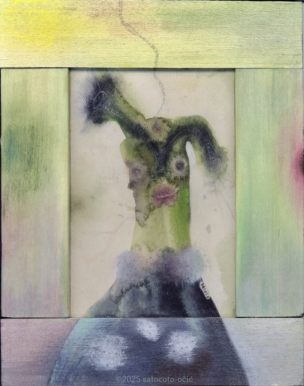 エレイン・フレデクリン Elaine 剥が Frederickson 絵画 水彩画