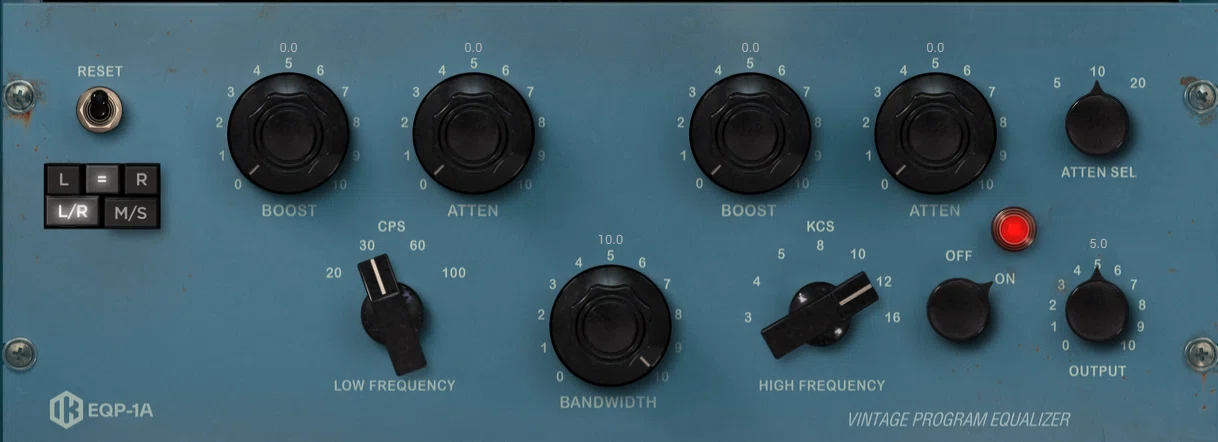 3]T-RackS 6 イコライザー（EQ）｜Tamo Lab.