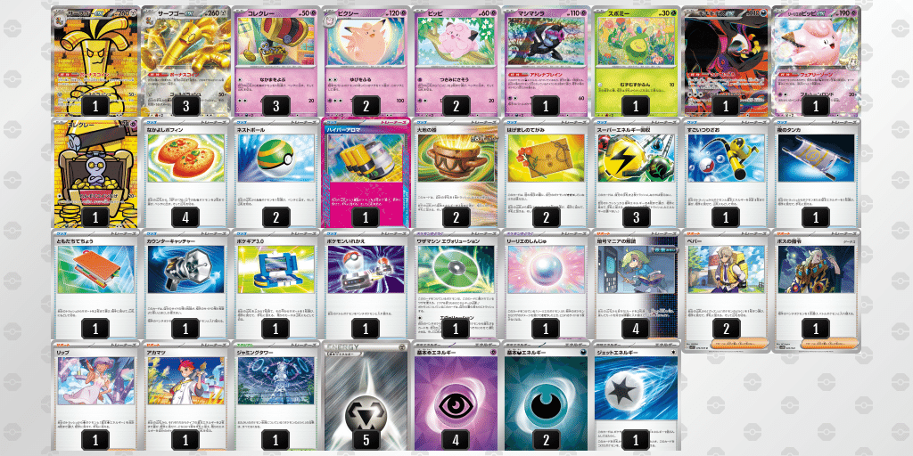 ヤバソチャex マスカーニャex ピジョットex ポケモンカード 構築
