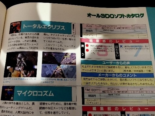 3DOの世界とは？オール3DOソフトカタログを読んでみた｜てん
