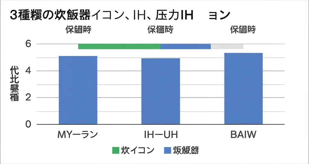 マイコン・IH・圧力IH炊飯器の電気代を徹底比較!年間で節約できる意外な金額|家電の教科書(失敗しない家電ガイド)
