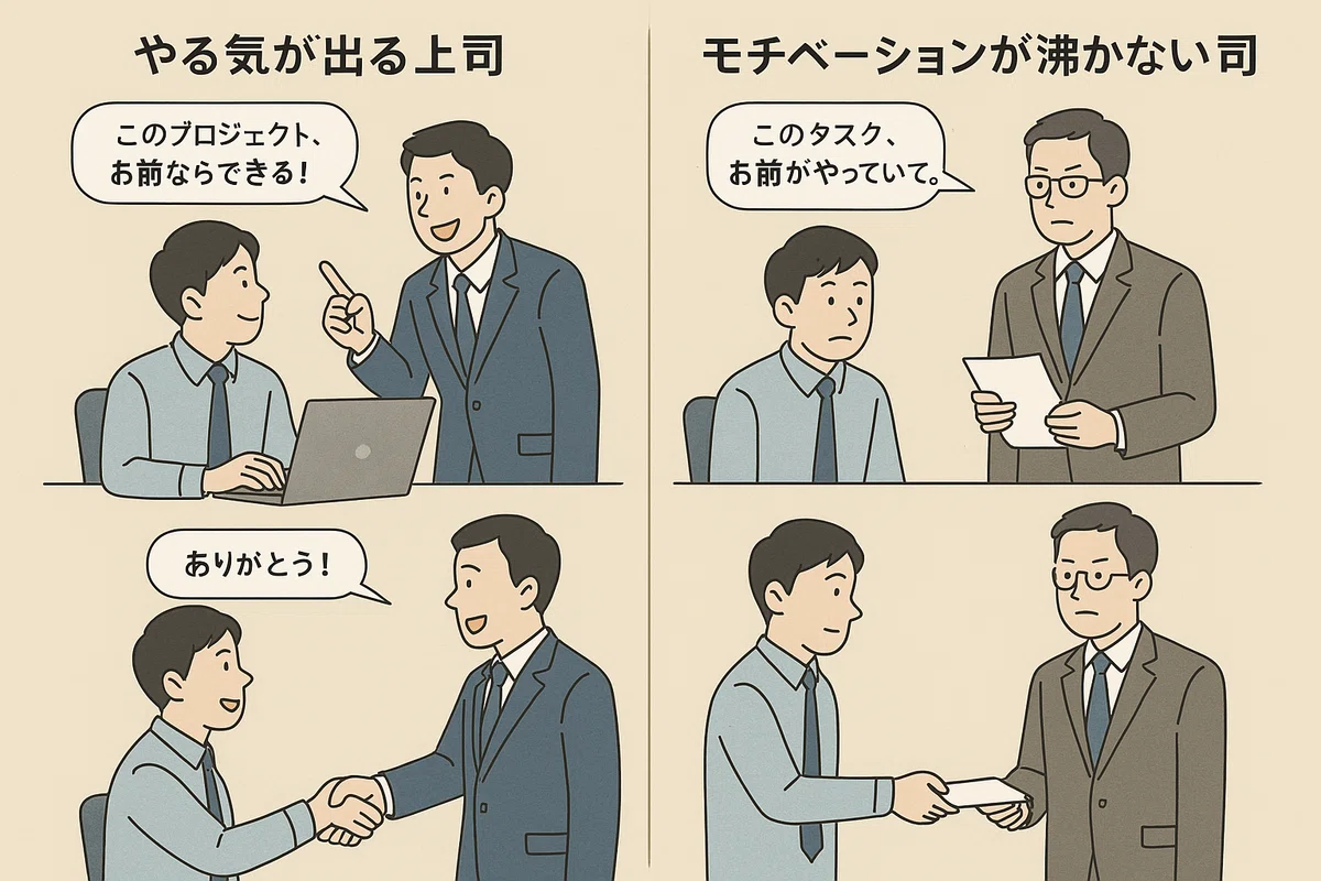 この上司だとやる気出るけど、あの上司だと出ない…違いって何?|mbook