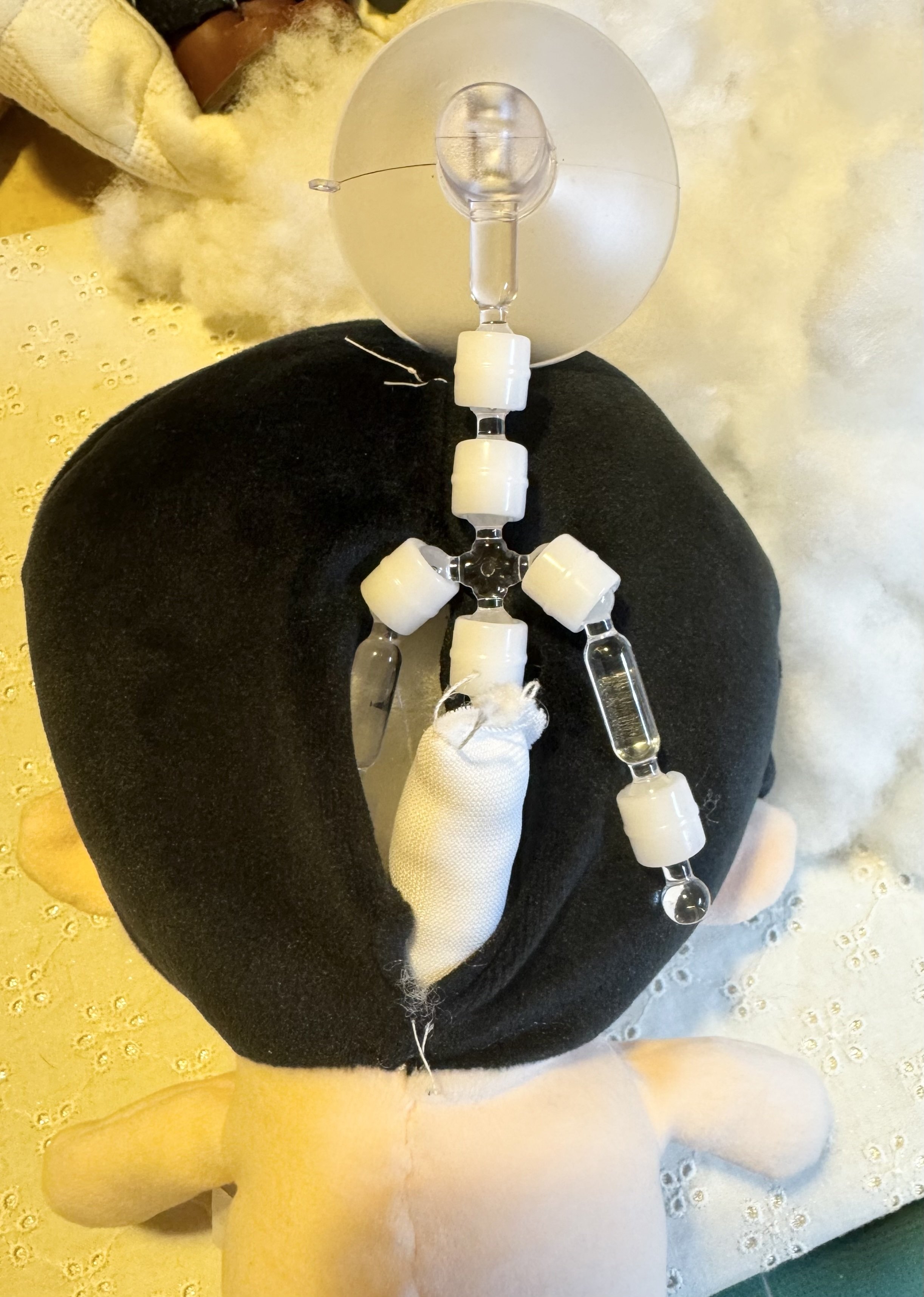 すのチルBIGぬいに骨を入れてみた｜シンシア