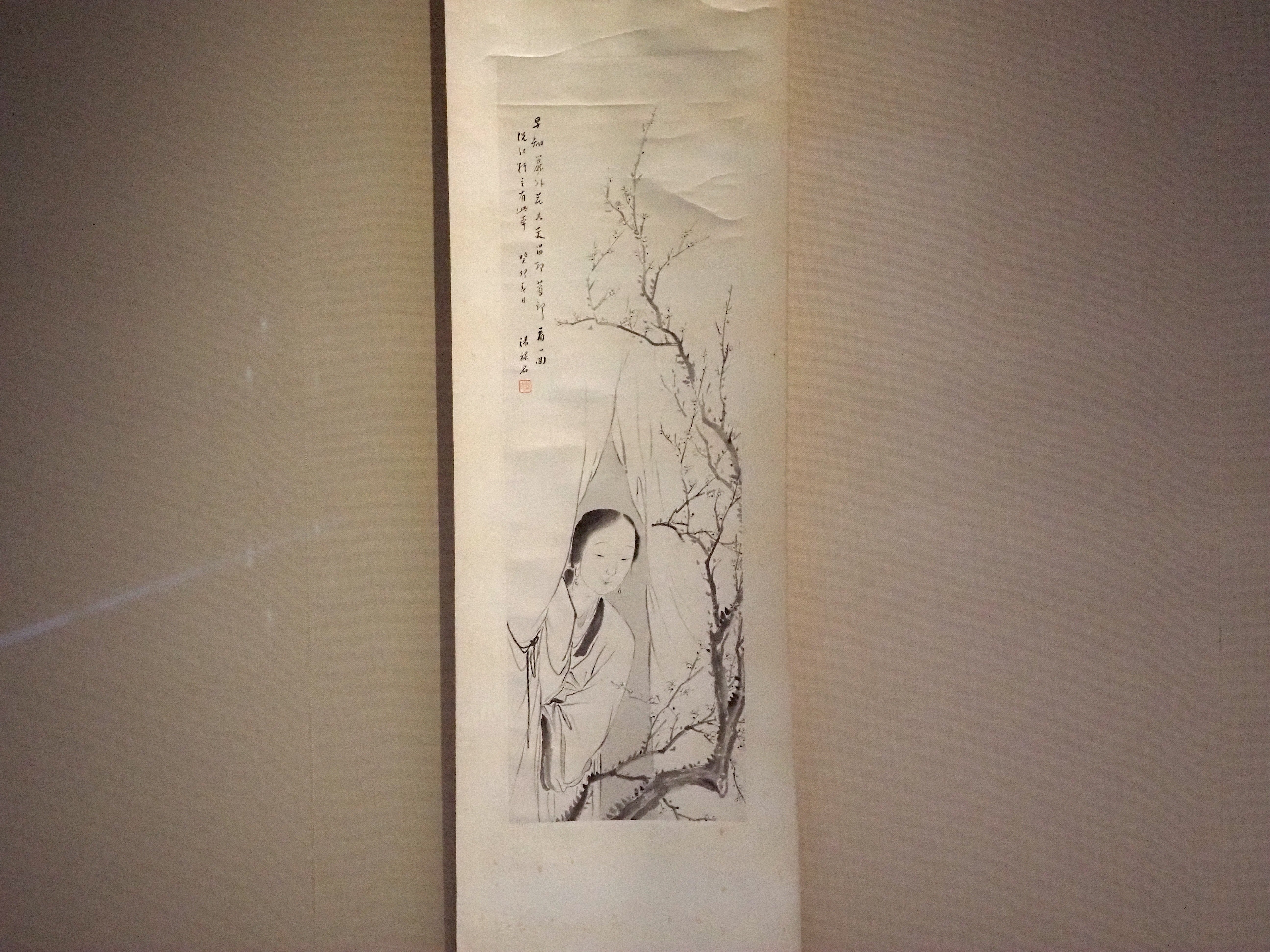 トーハク東洋館の「近代中国の書画」の部屋も、春らんまんでした