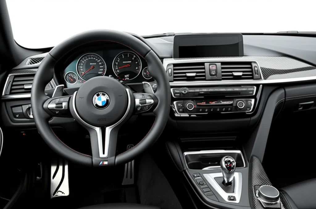 BMW M4の内装とコックピット