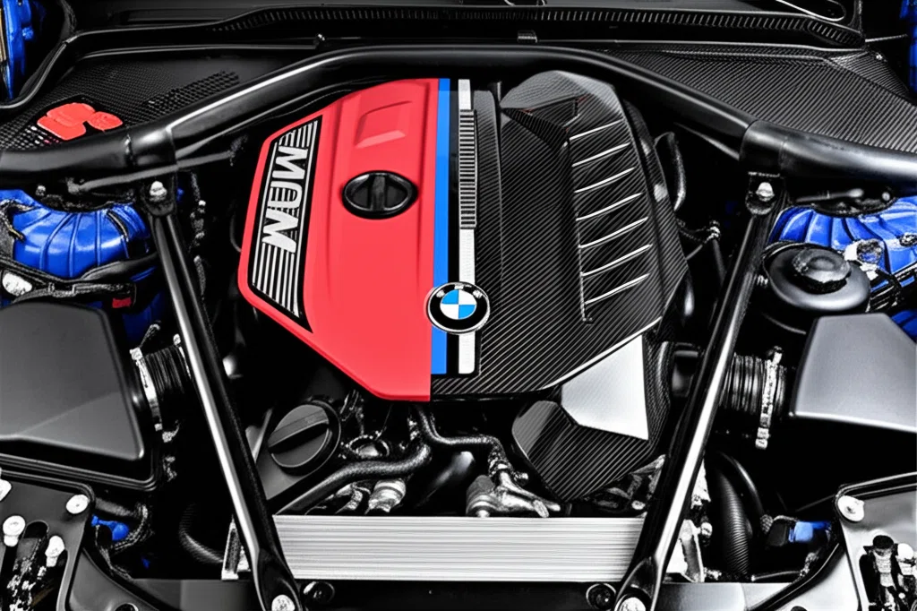 BMW Mモデルのエンジンルーム
