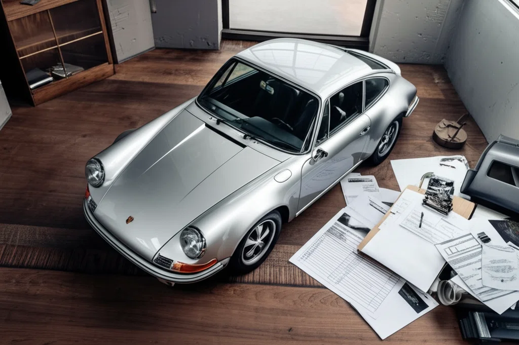 ポルシェ911カレラと維持費の明細書