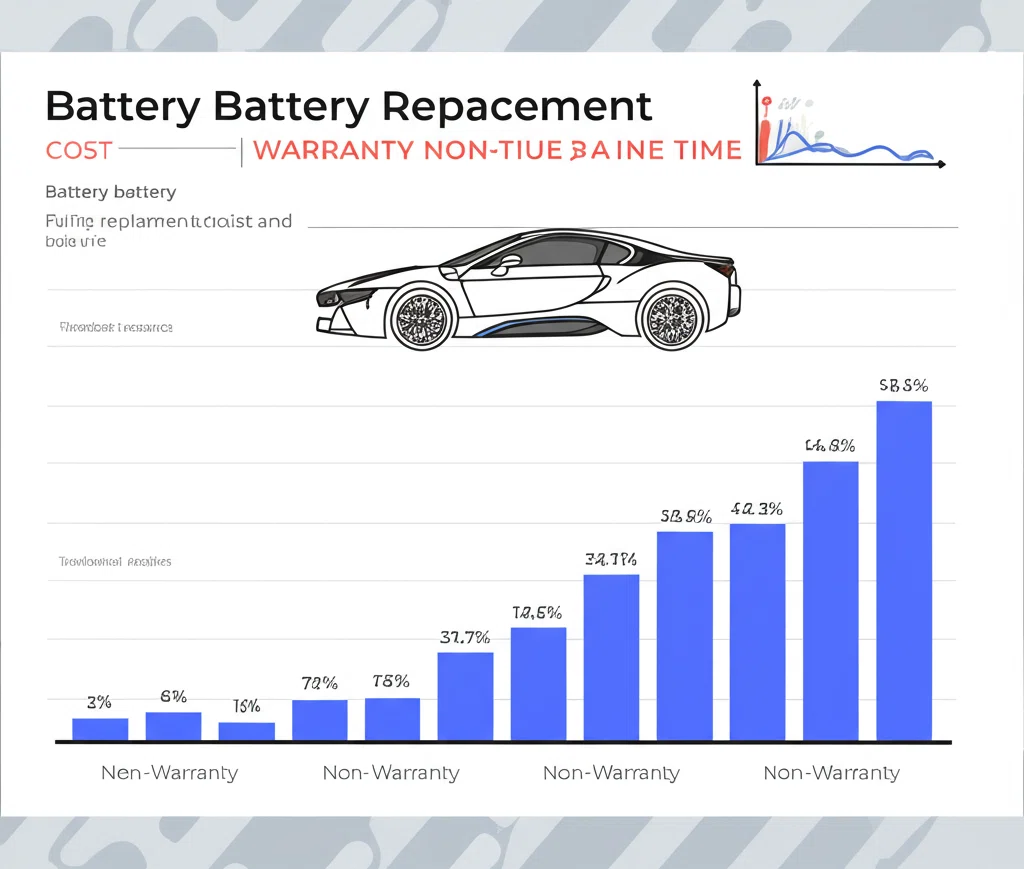BMW i8バッテリー交換の費用グラフと経済性分析