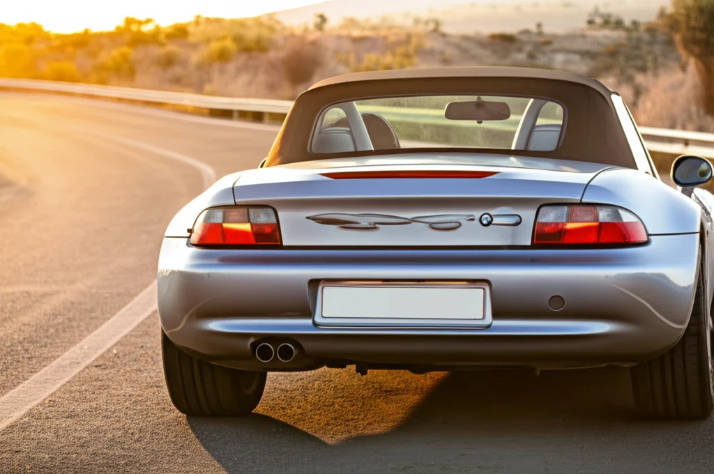 BMW Z3のリアビュー画像
