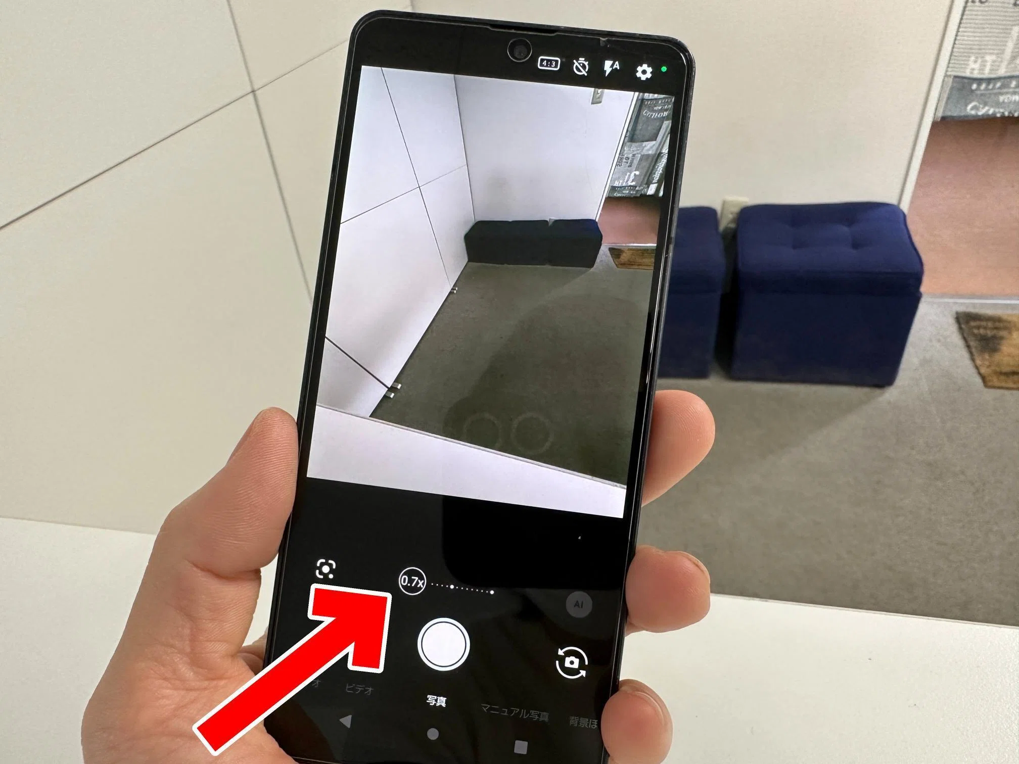 AQUOS sense6のカメラ修理で「エラーが発生しました」という症状が改善