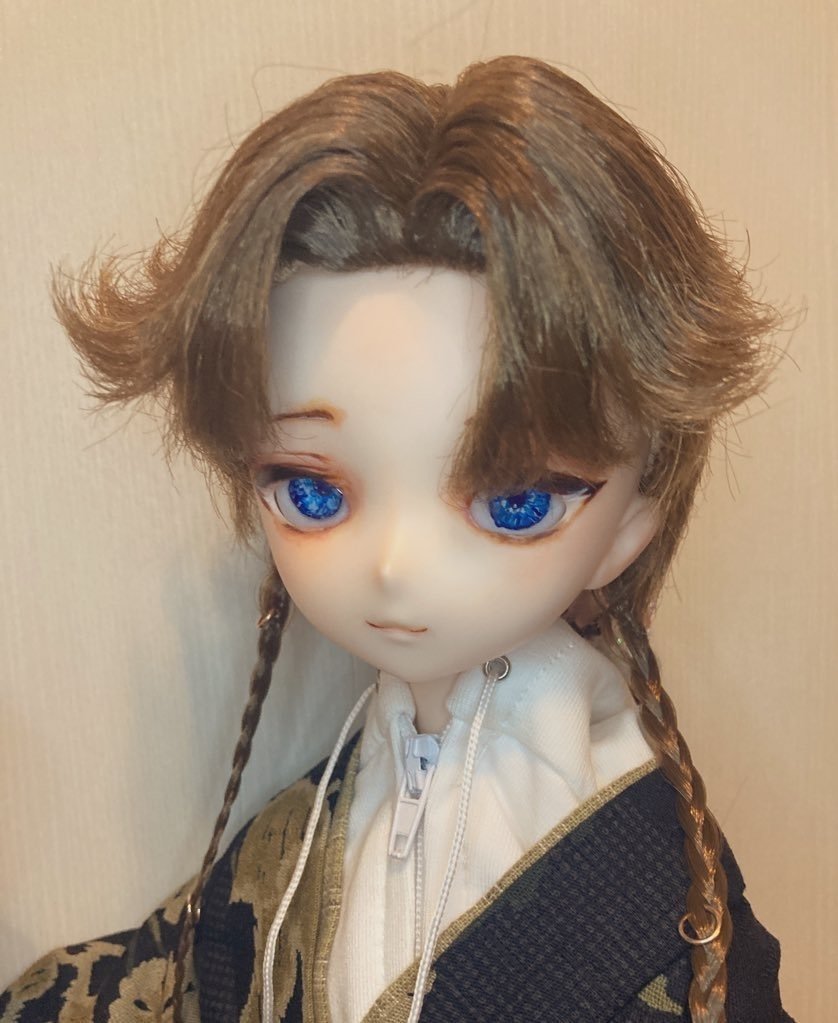 ドールカスタム3】IMOMODOLL Mikoヘッドリメイクしてみた｜ふがし