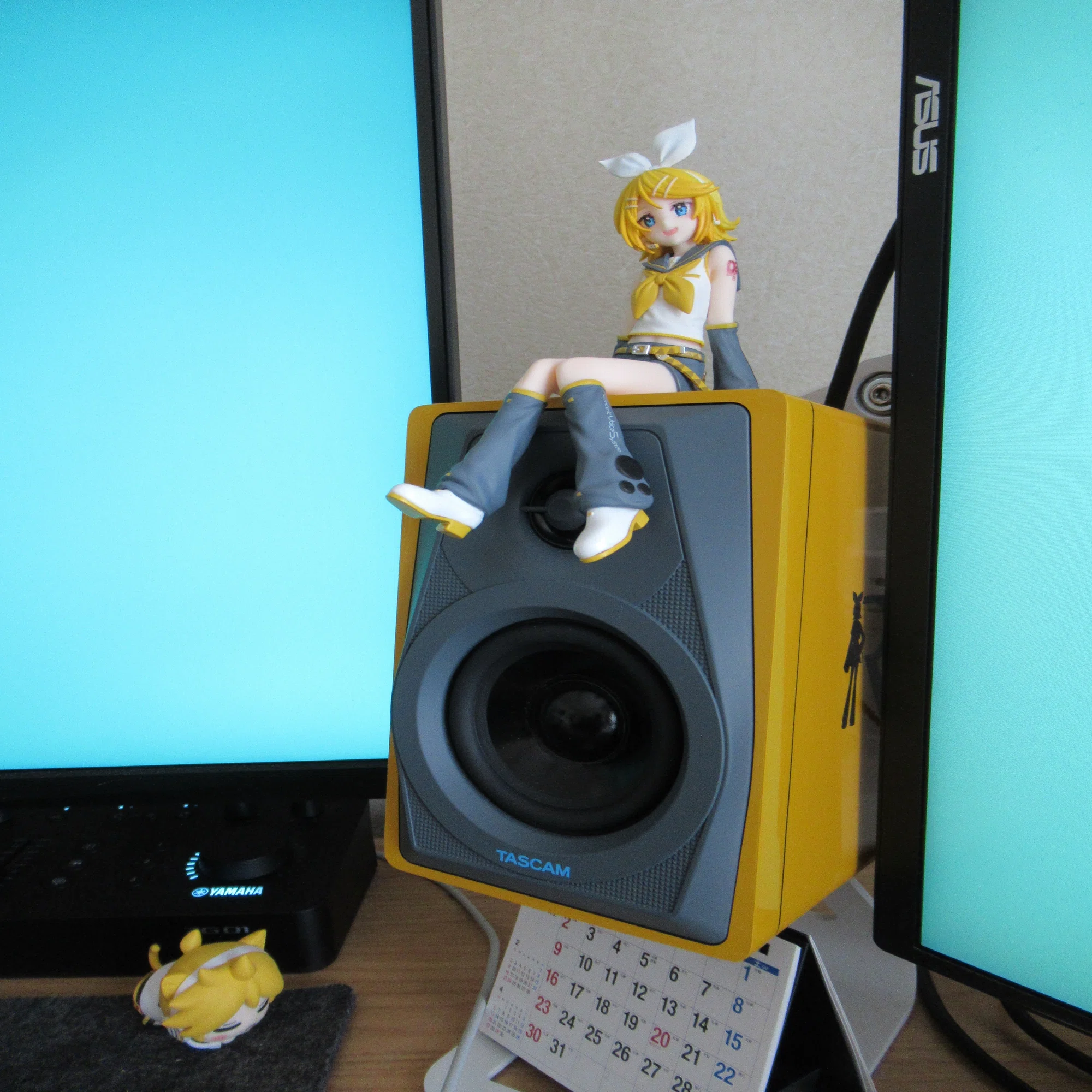 日記）鏡音ぬーどるストッパーと鏡音スピーカー｜ごろう