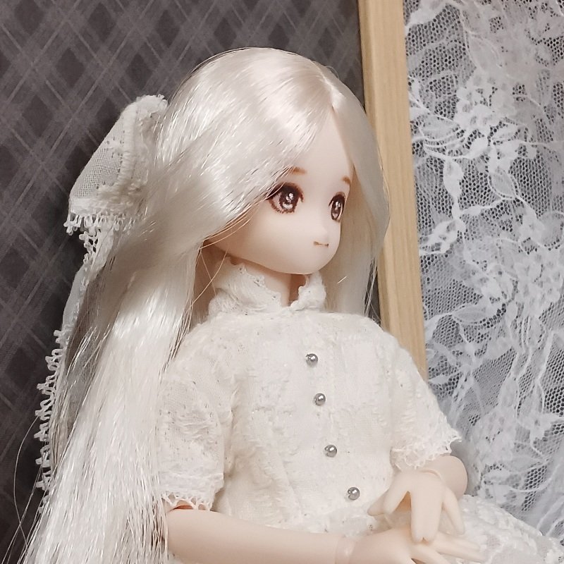 ドールを作った(1/6可動ボディ編)｜かしこ（hutame_2222）