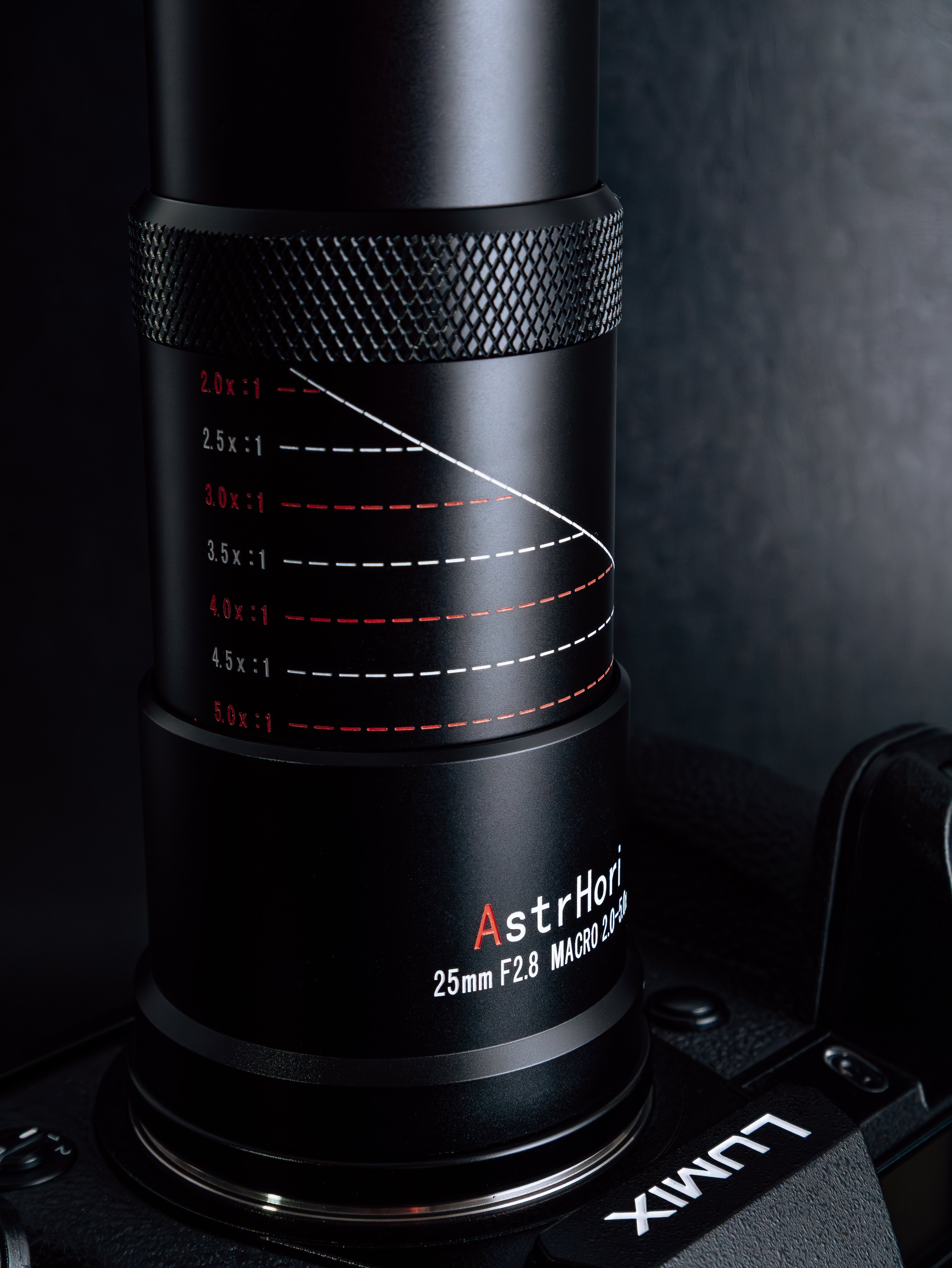 AstrHori アストロリ 25mm F2.8 Macro 2.0X-5.0X マクロフォーカシング