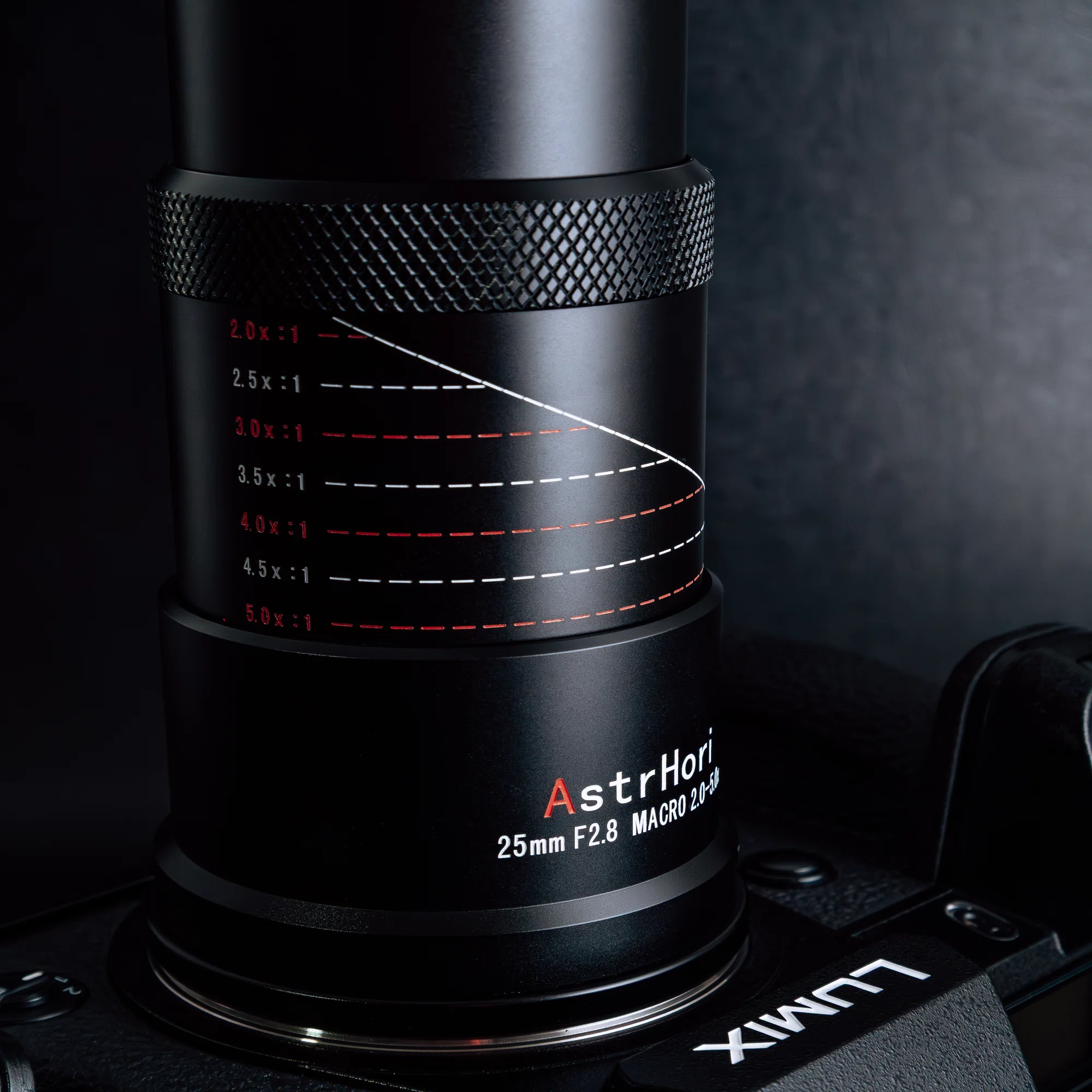 AstrHori アストロリ 25mm F2.8 Macro 2.0X-5.0X マクロフォーカシング 