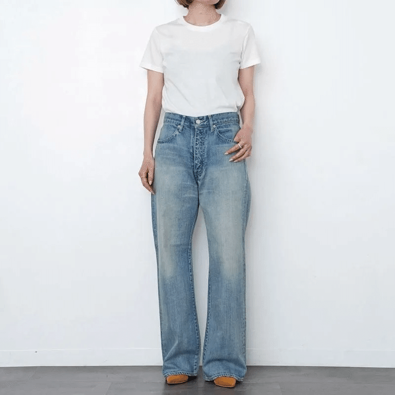 AURALEE】SELVEDGE FADED LIGHT DENIM PANTS入荷｜THIRTY' THIRTY'