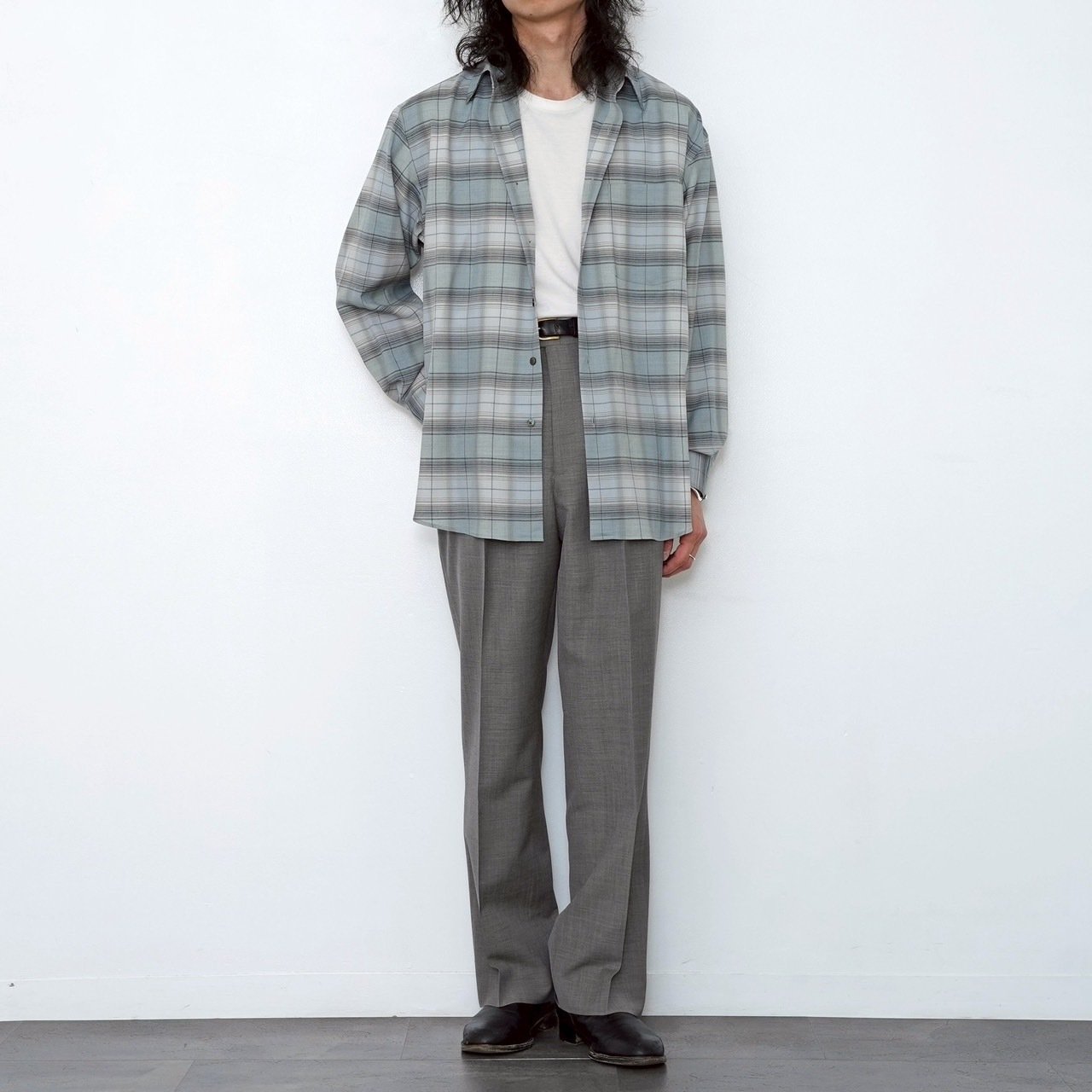 オーラリーのウールチェックシャツ。【 2025 S/S】【AURALEE オーラリーのウールチェックシャツ。【 2025 S/S】【AURALEE