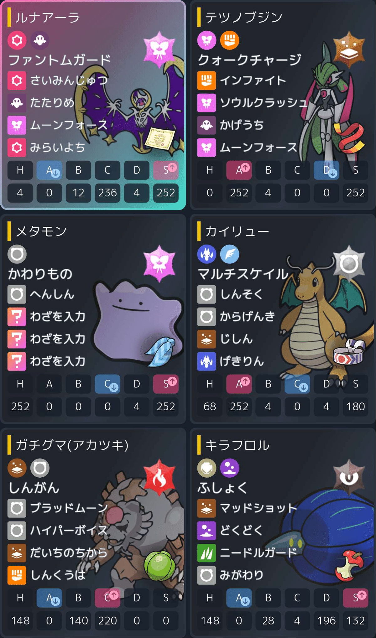 S28 最終420位】催眠ルナブジン対面構築｜ももも