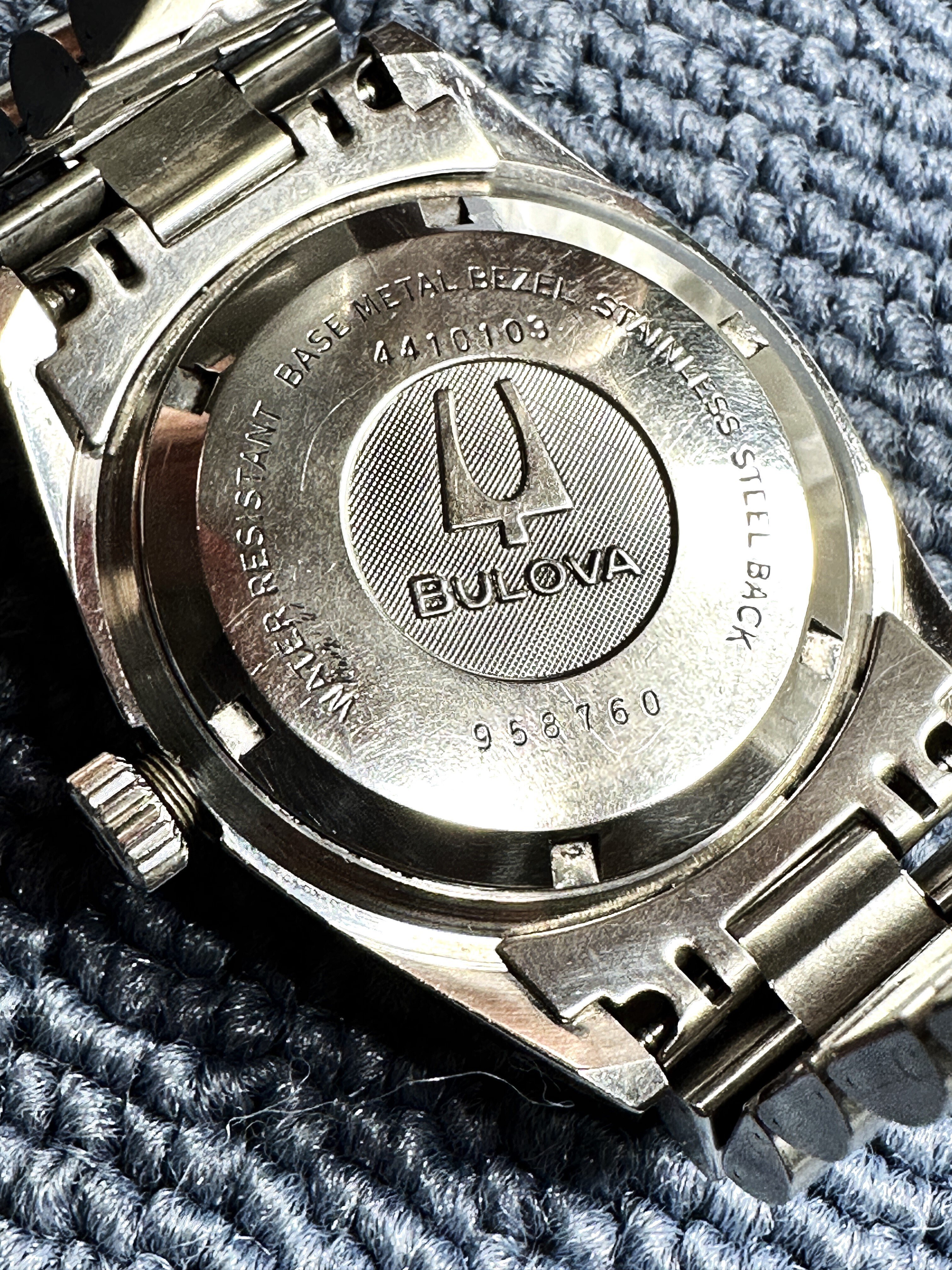 ⌚022】BULOVAスーパーセビル｜Crusoe