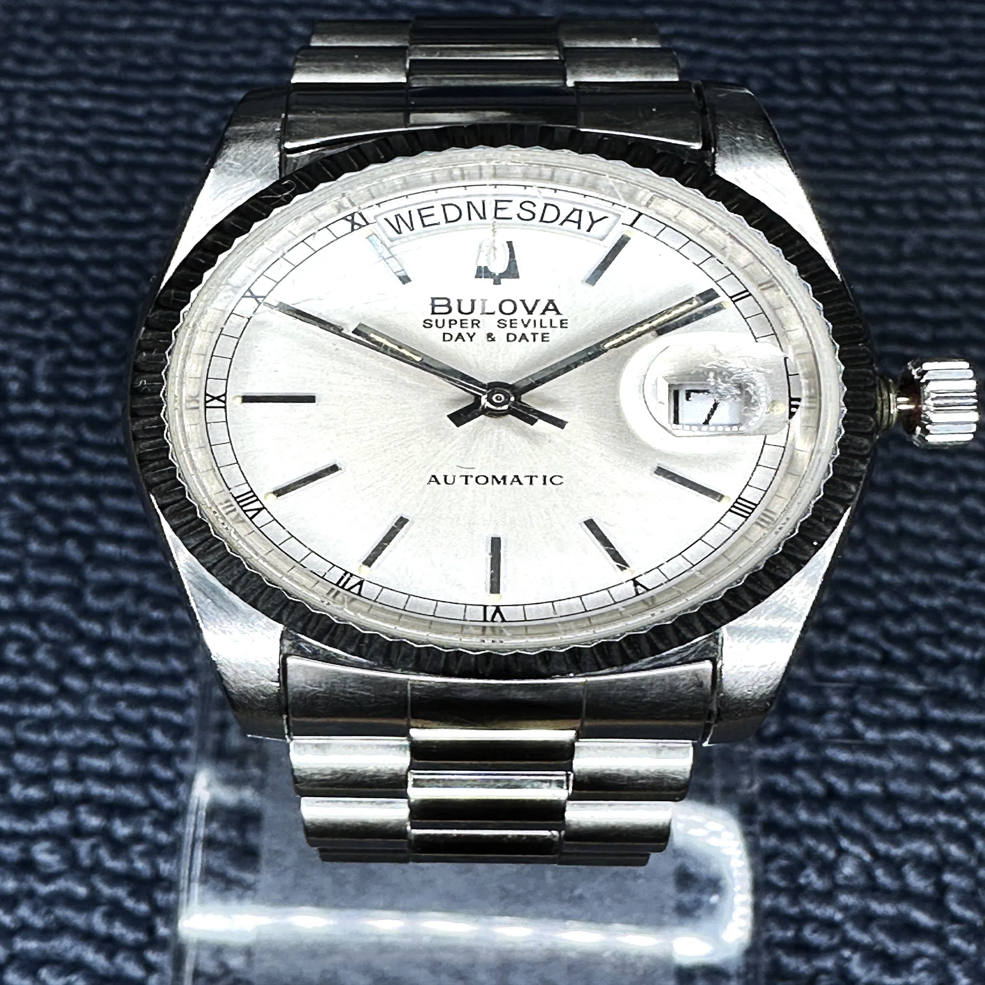 ⌚022】BULOVAスーパーセビル｜Crusoe