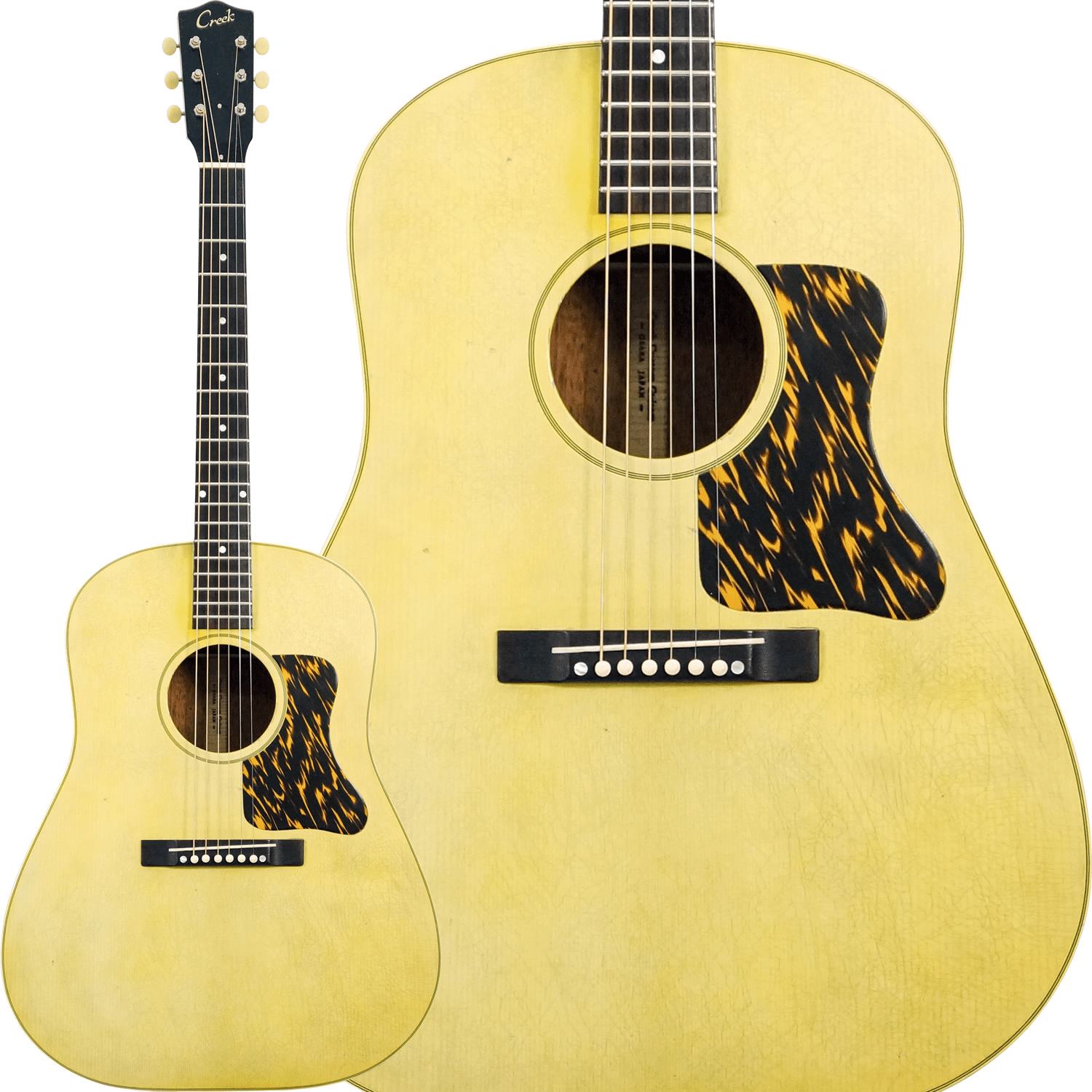 特選中古品！ハカランダ指板を採用した戦前J-35スタイル「Creek