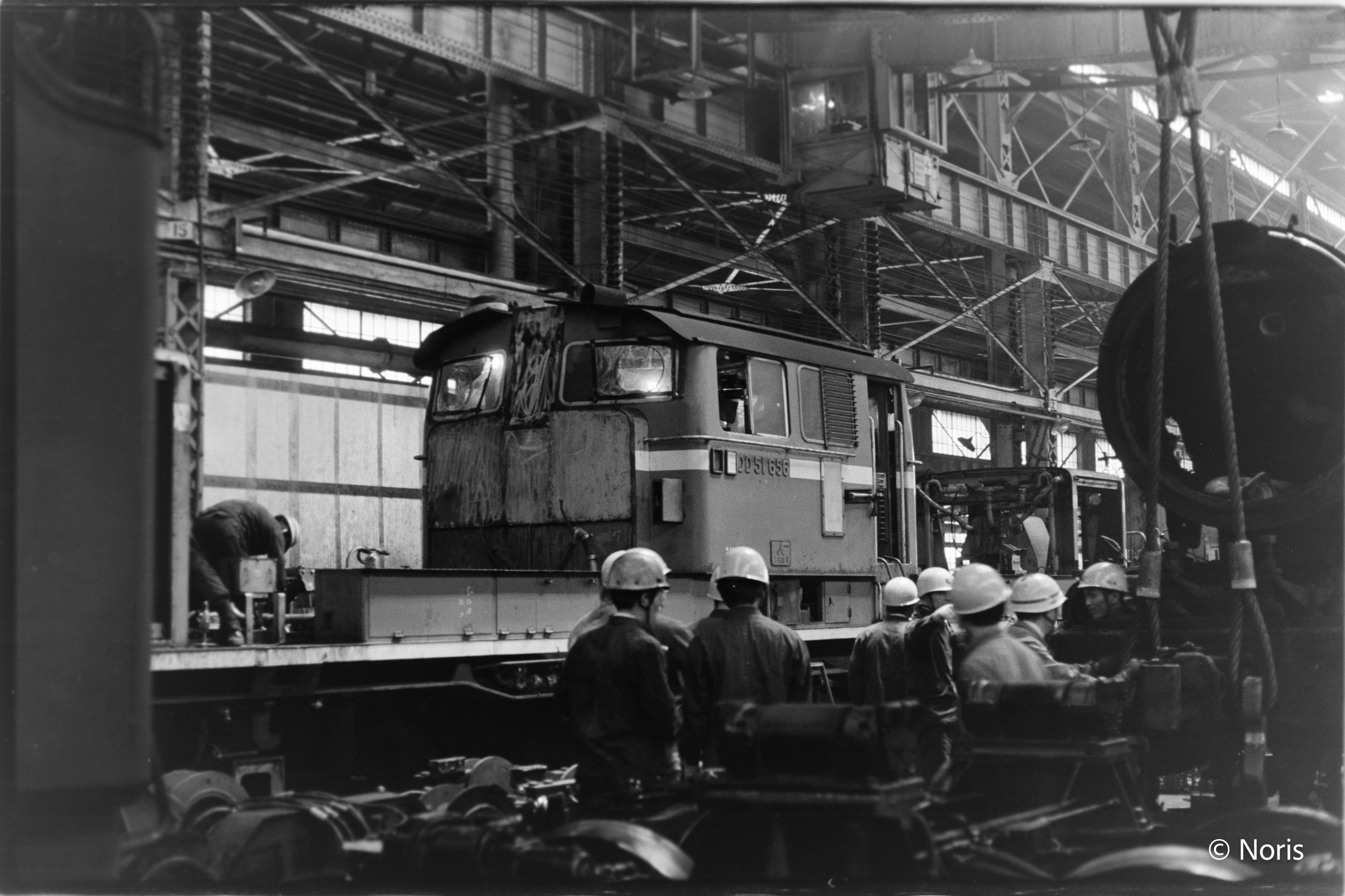 北海道鉄道学園と機械のカタマリ｜Noris