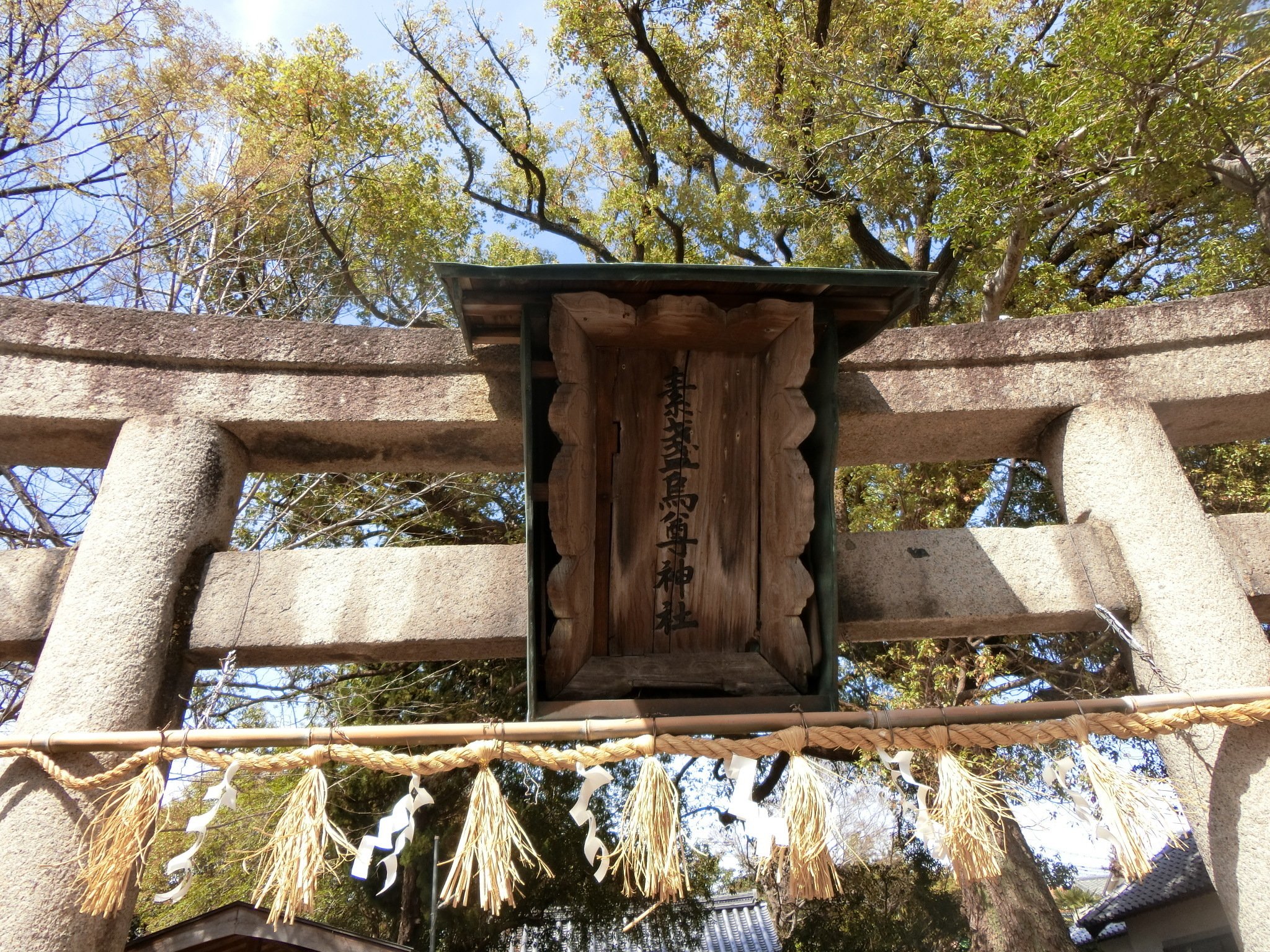 大阪北摂はスサノオなのか「素戔嗚尊神社(庄所神社)」住宅街だが巨木を