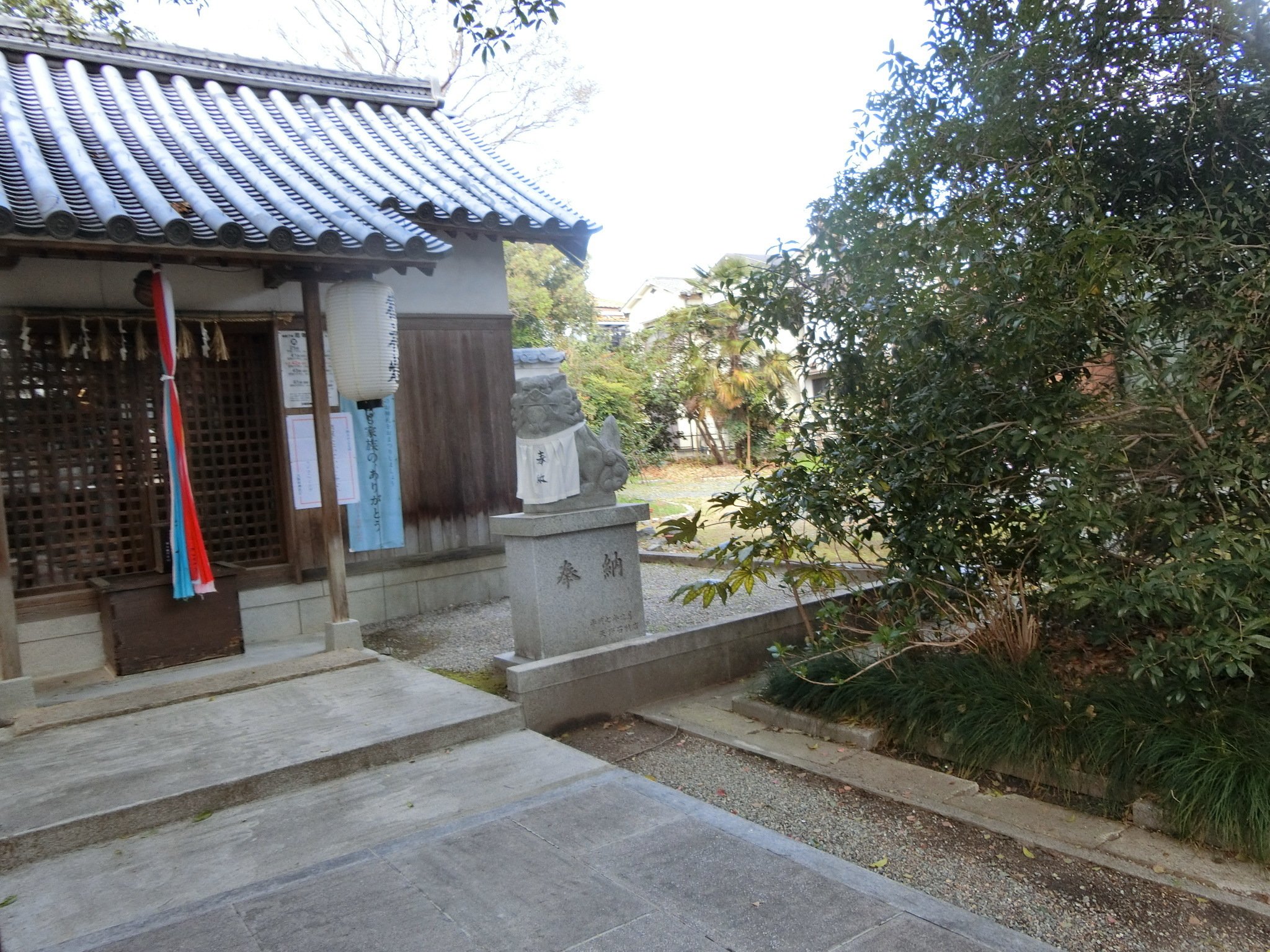 大阪北摂はスサノオなのか「素戔嗚尊神社(庄所神社)」住宅街だが巨木を