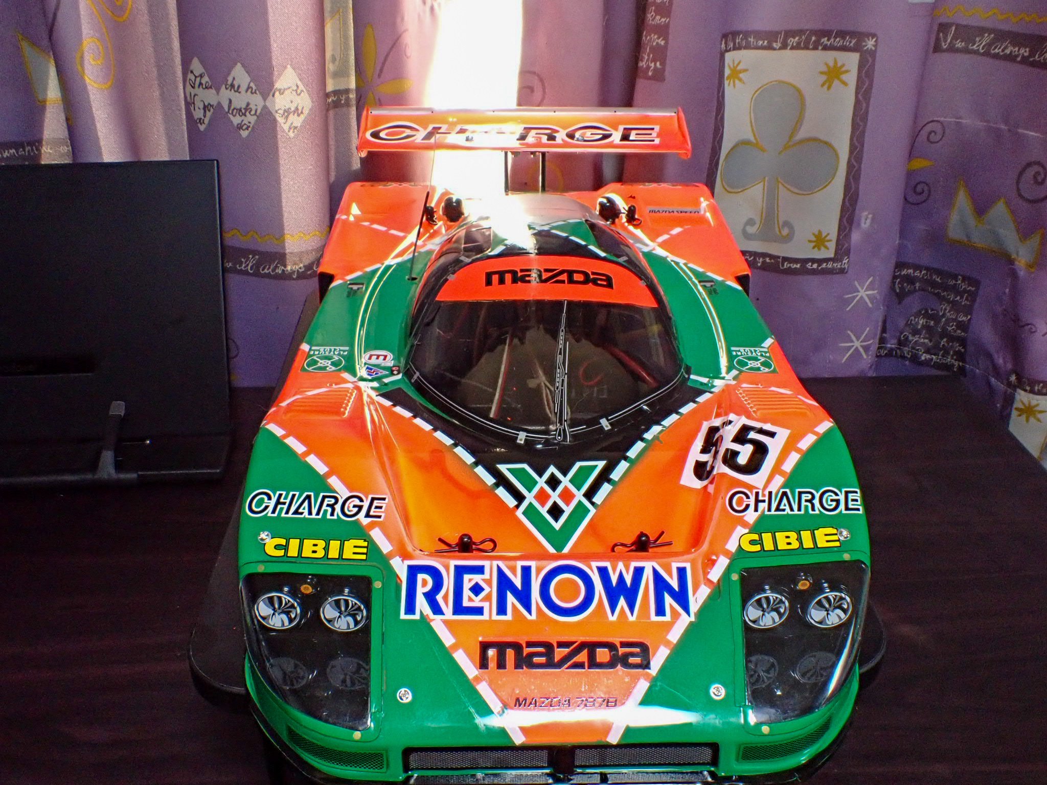 タミヤ 1/10 MAZDA787B ミラー付き タミヤ 電動RCカーシリーズ 1/10RC マツダ787B | タミヤ