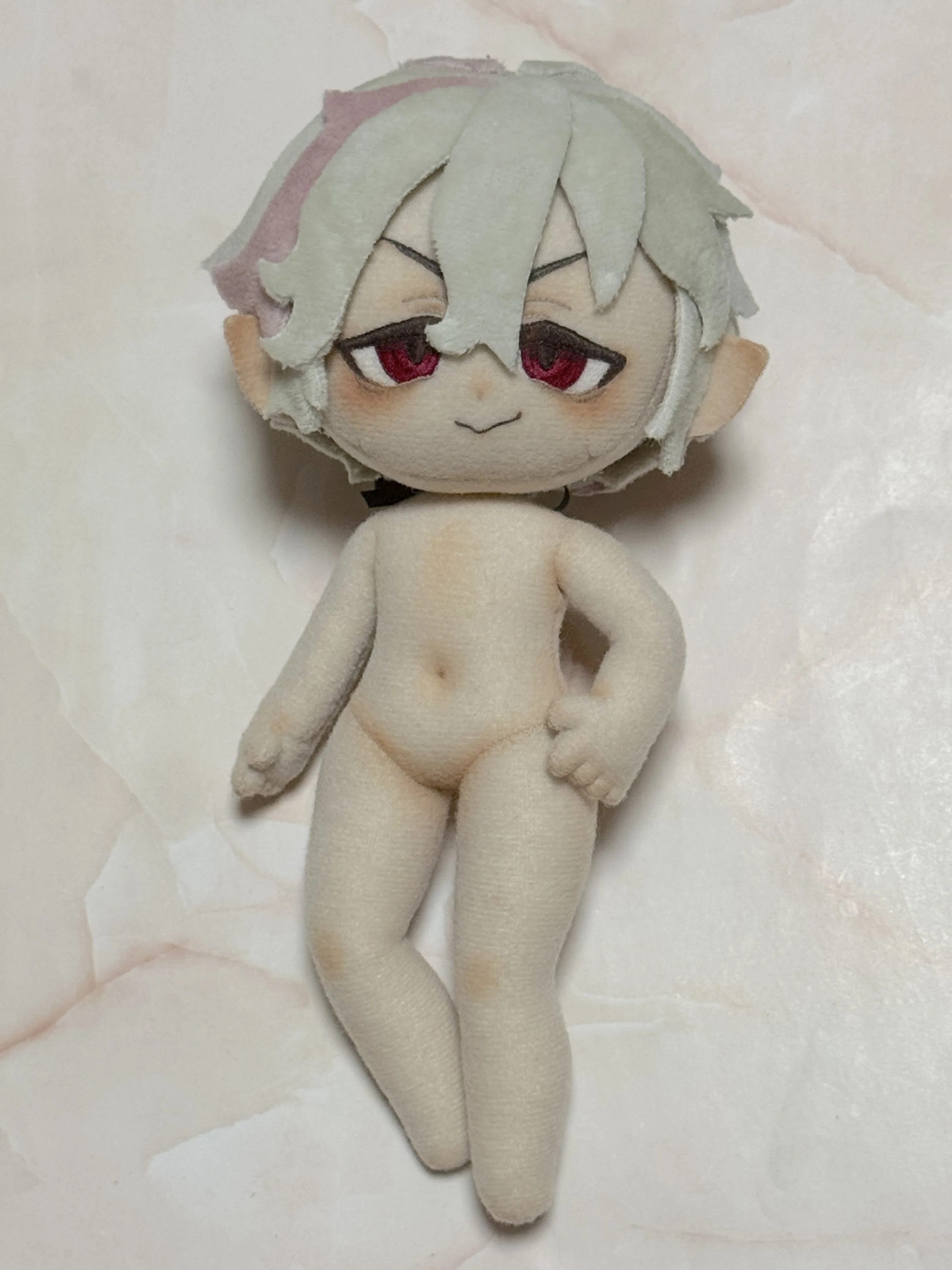 ドール体型なぬいぐるみ(男の子ボディ)の型紙と作り方｜LINK
